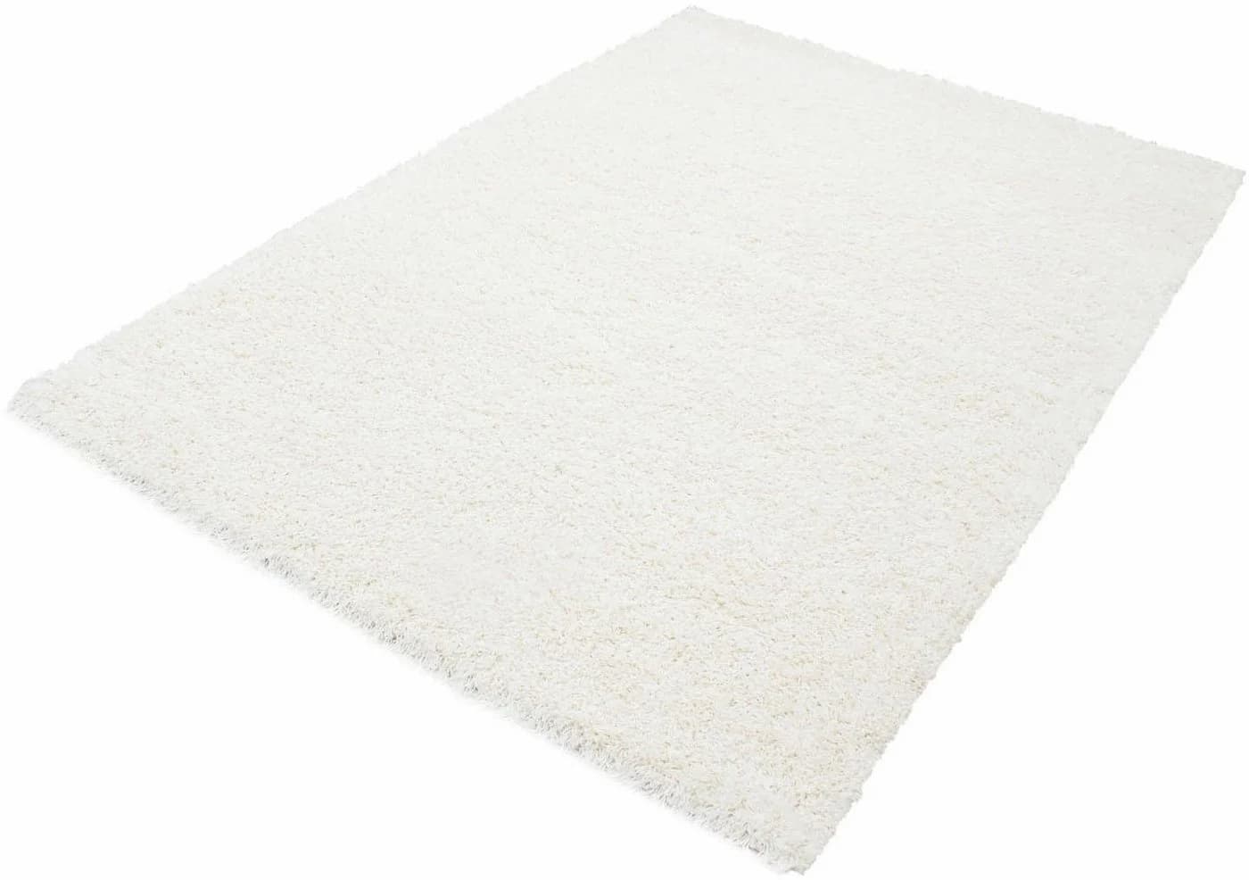 AYYILDIZ Life Shaggy 1500 Hochflor-Teppich Creme Uni