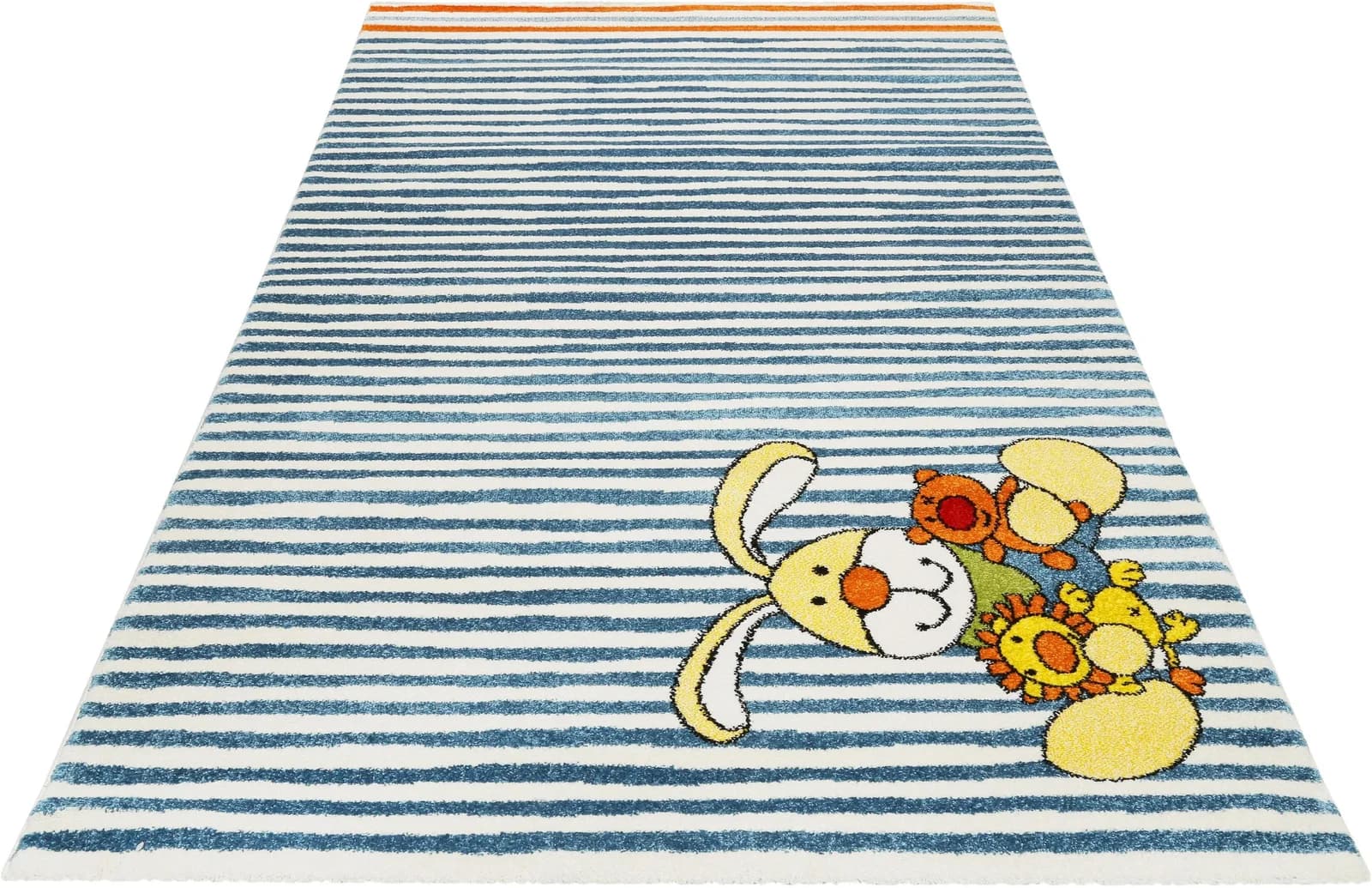 Kinderteppich SIGIKID Semmel Bunny Streifen-Design