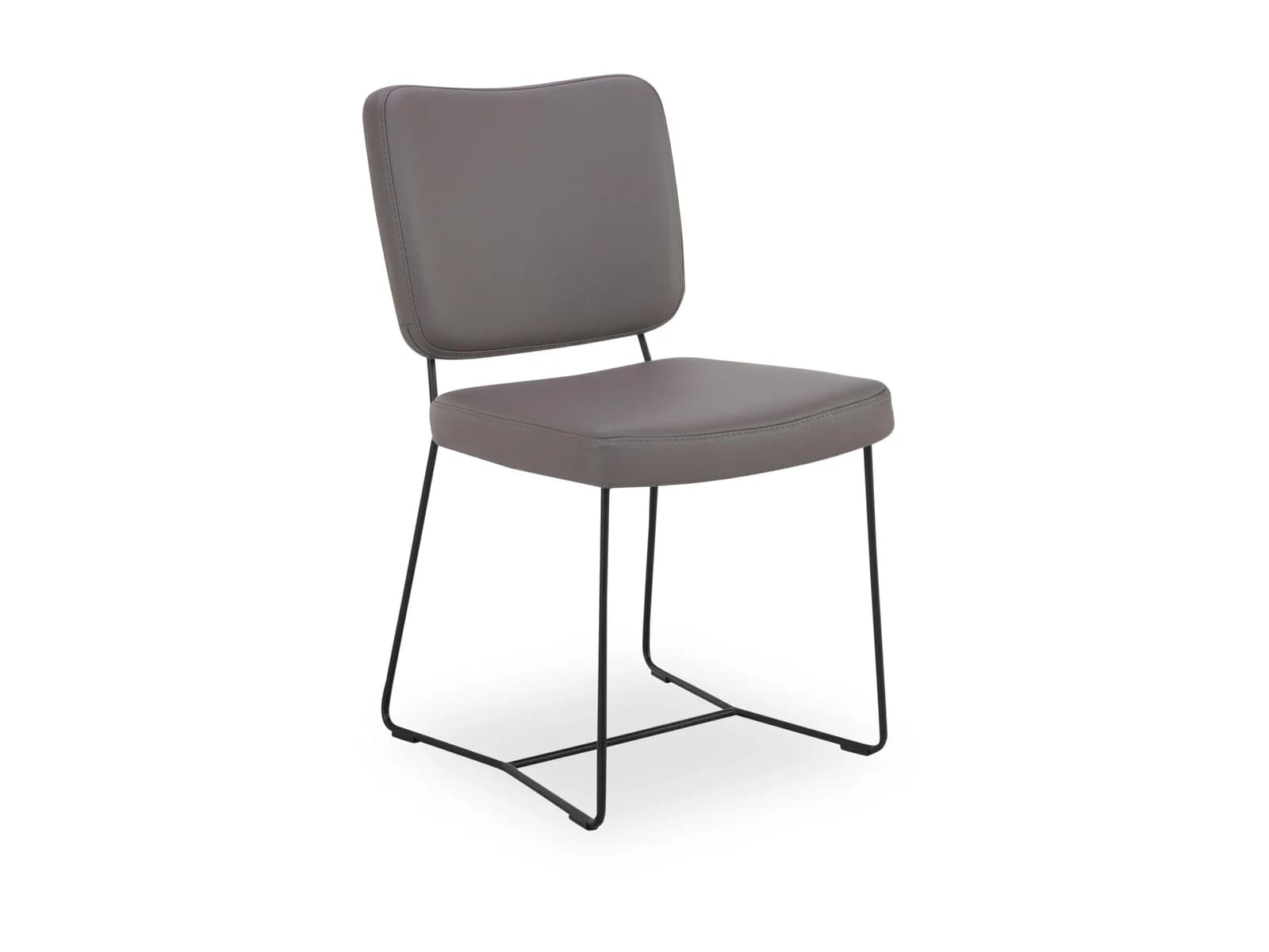 Bert Plantagie Polsterstuhl KIKO PLUS K12 Leder Schwarz