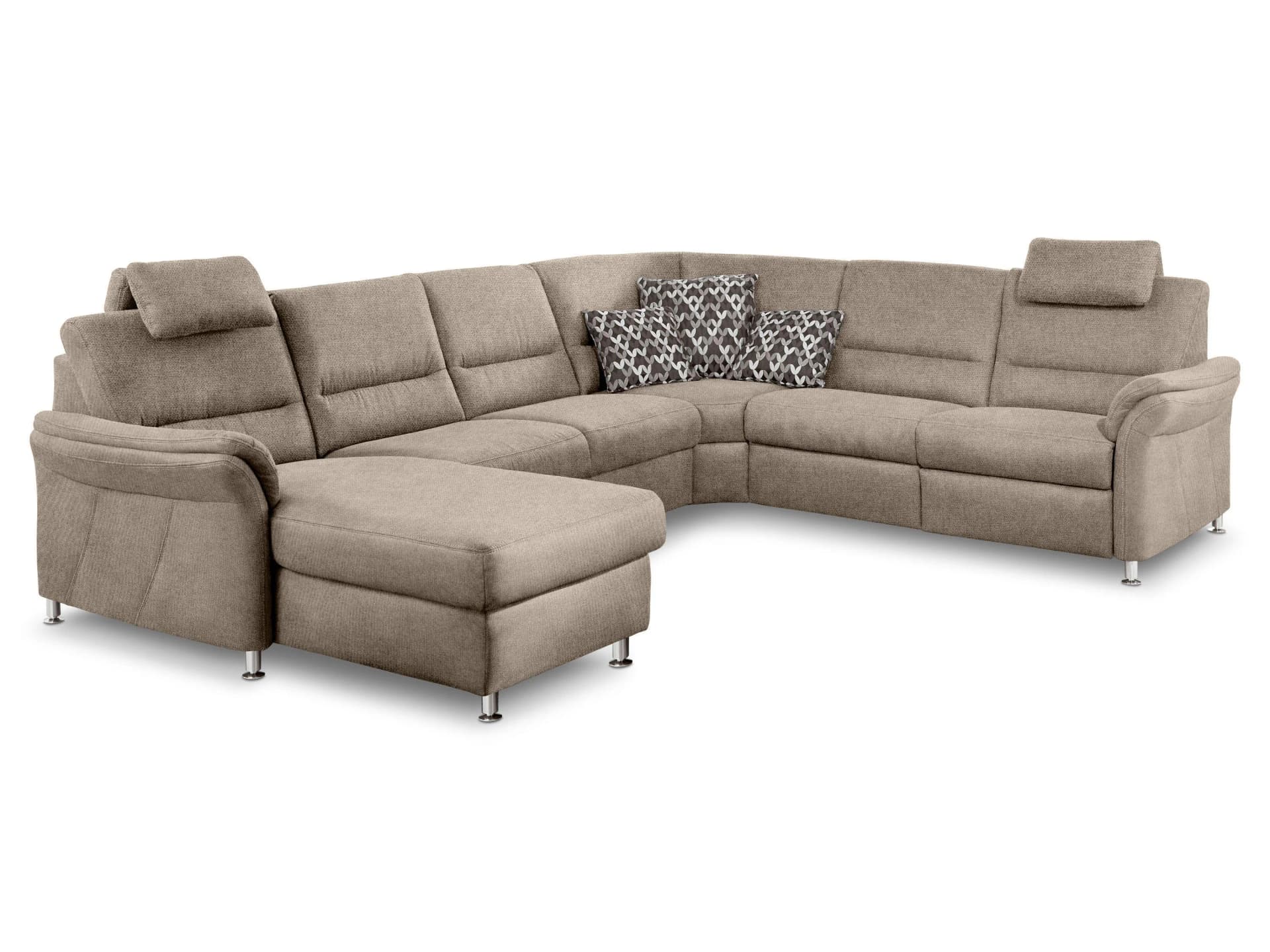 Polsterecke SYSTEMPOLSTER DAKOTA Beige Stoff