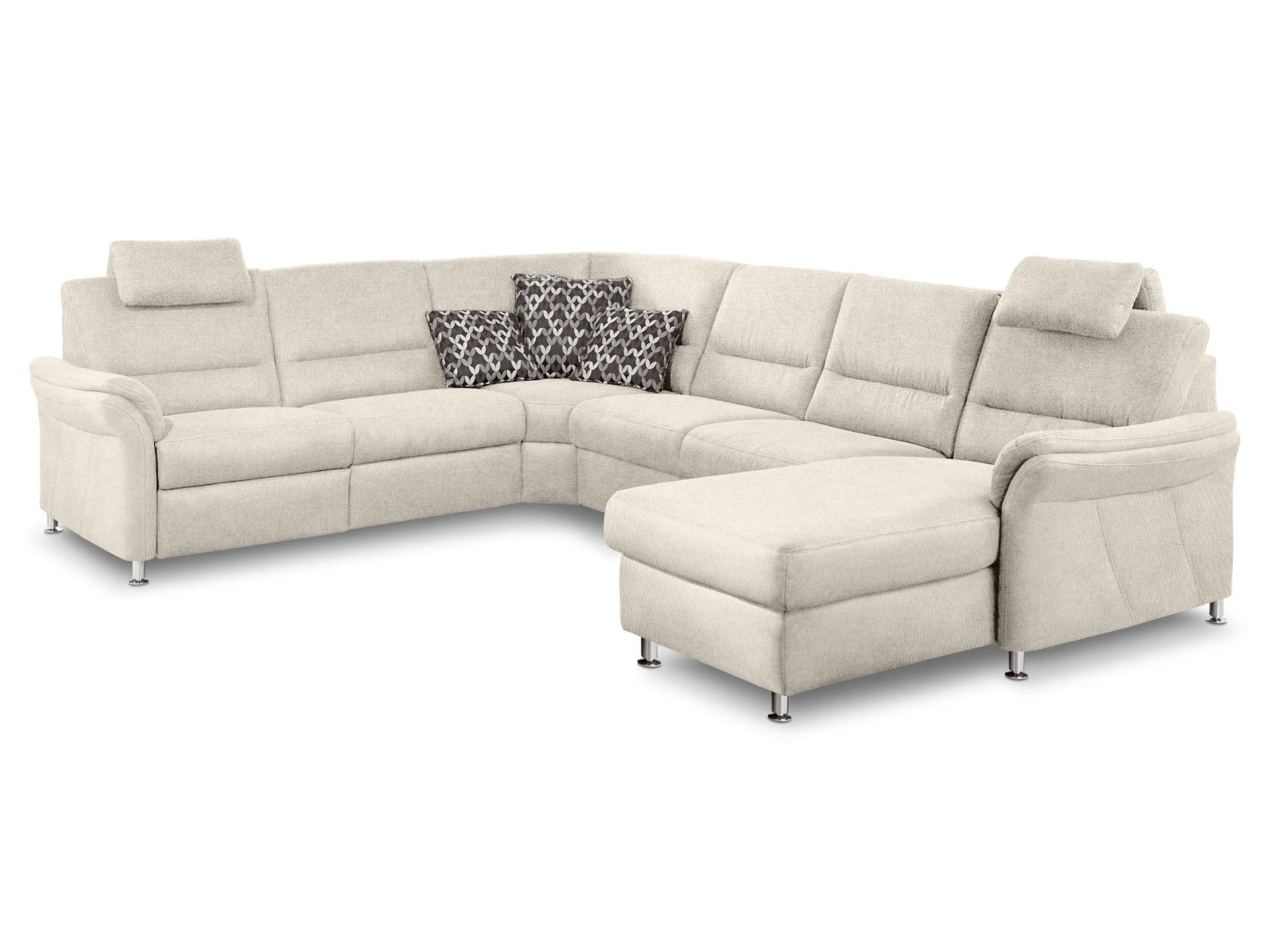 SYSTEMPOLSTER DAKOTA Polsterecke Beige Stoff