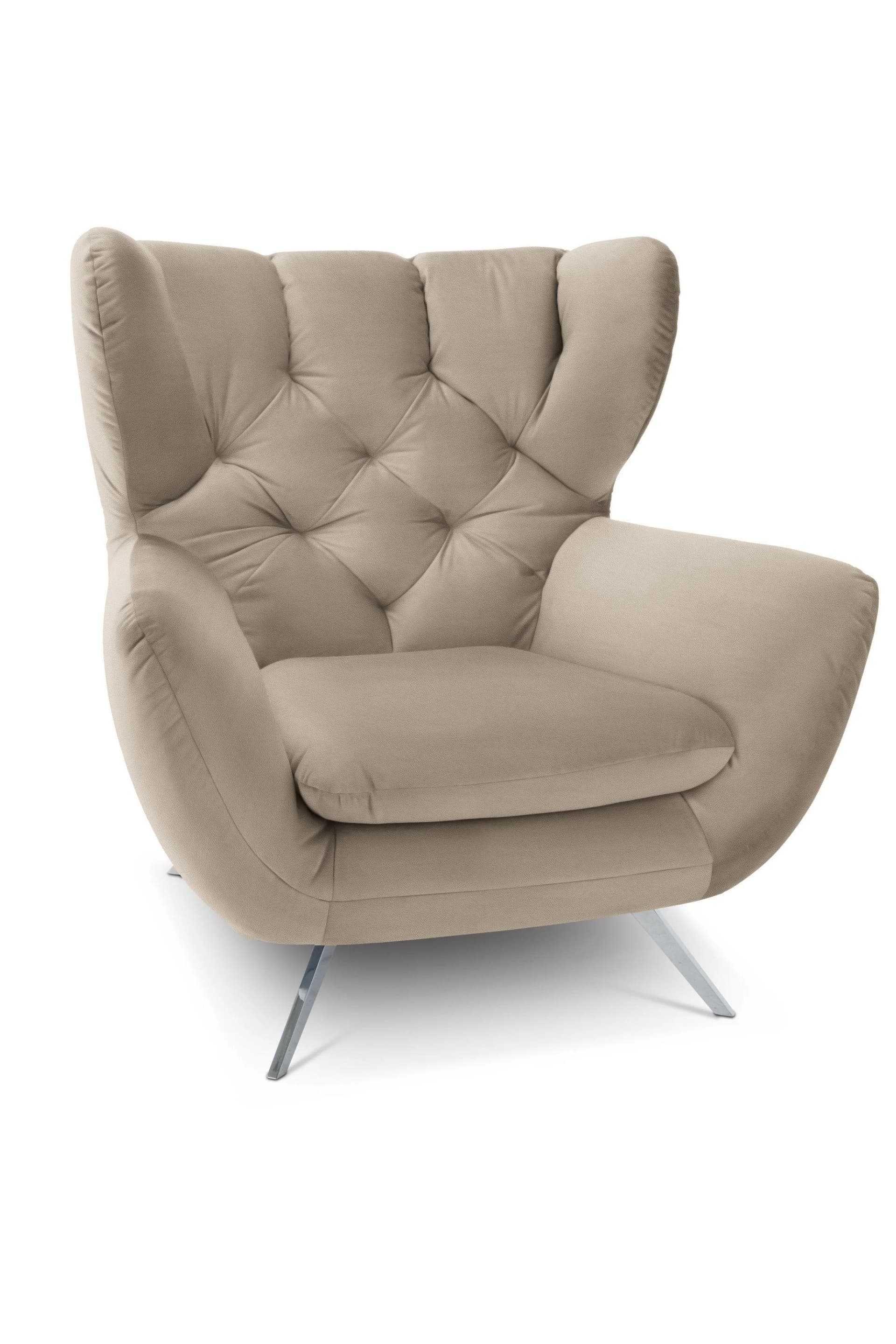 Hochlehnsessel CHARLSTON 2.0 von CANDY (Loft) in Leder Life Line