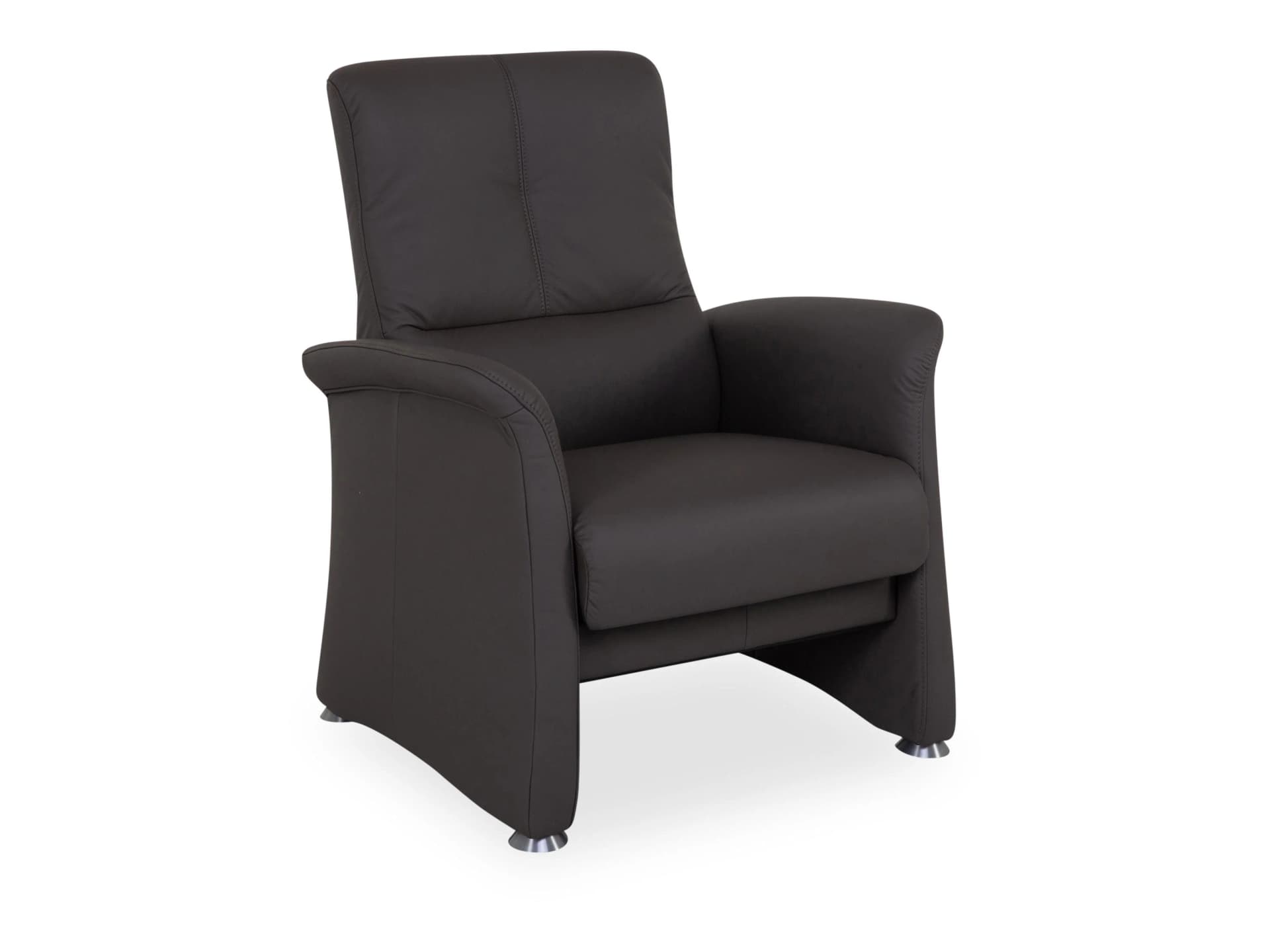 Sessel himolla BODENSEE 1 Leder Braun