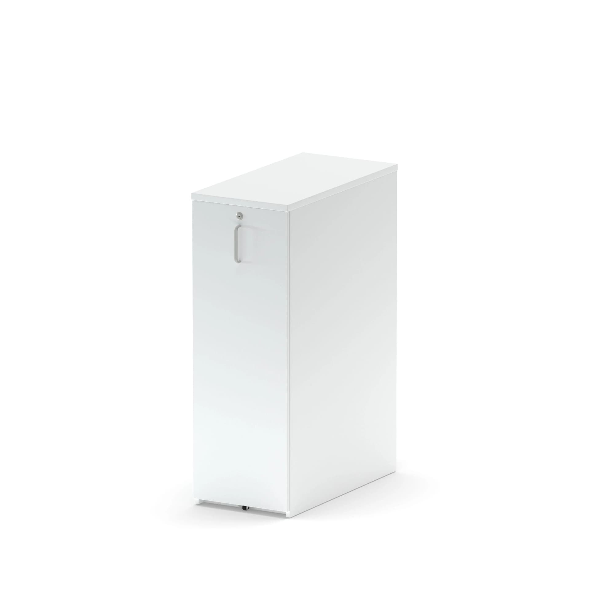 Nowy Styl Aktenschrank E10 Weiß Metallgriff Modern