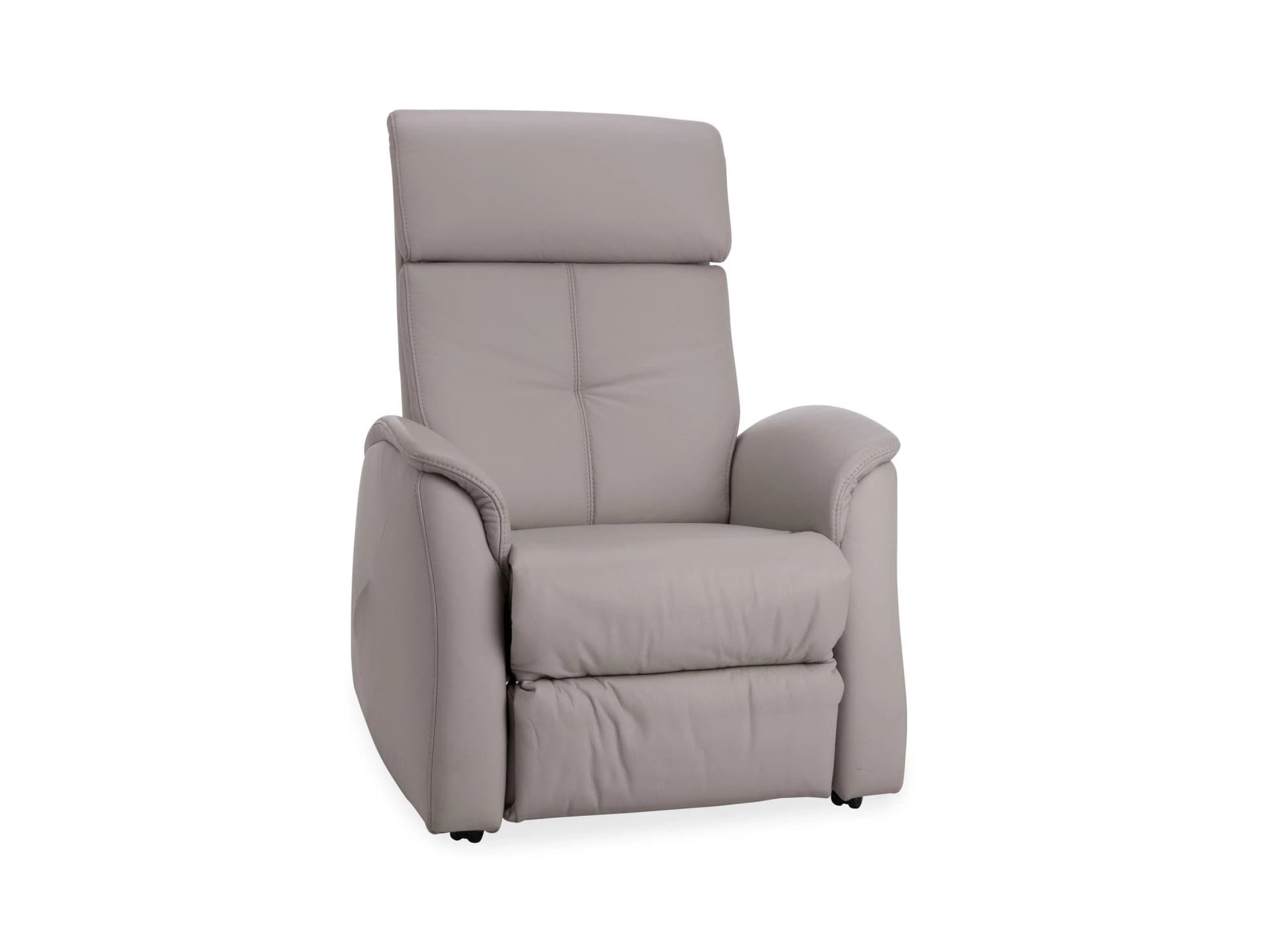 Relaxsessel himolla BIBERKOPF Blau Leder