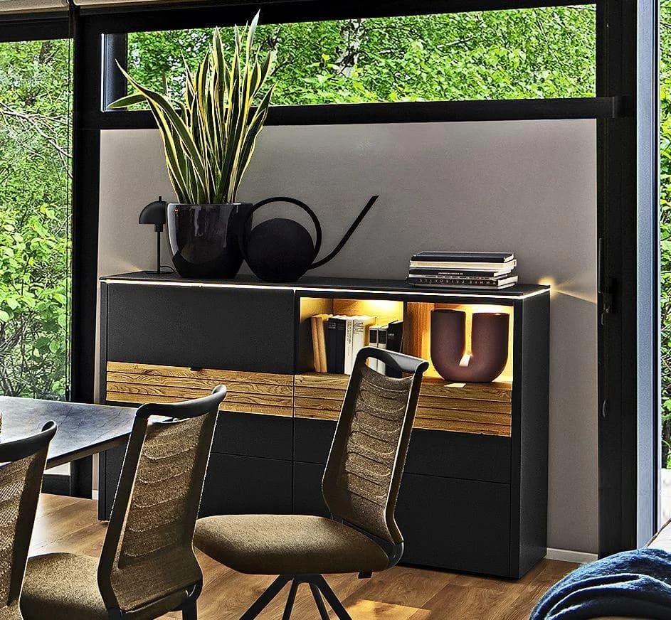 Sideboard VENJAKOB GAME Anthrazit Modern