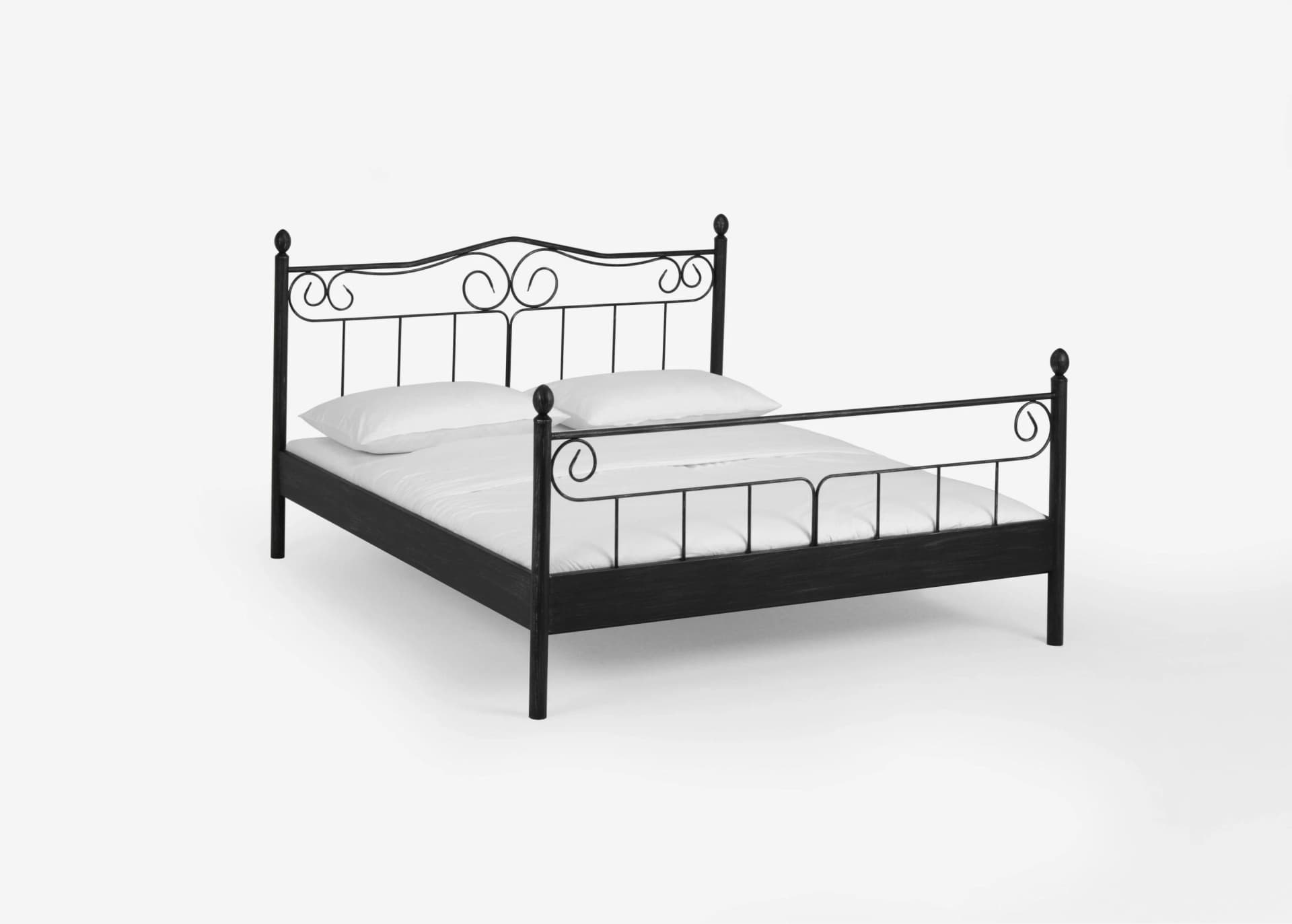 Metallbett Saturn Grau 180x220 cm