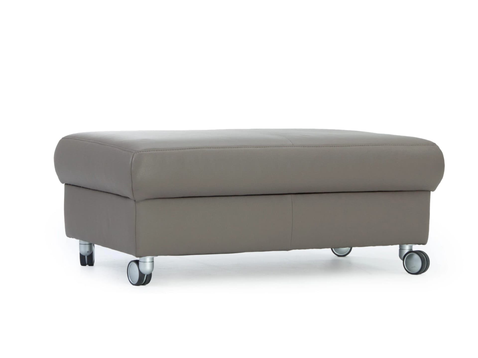 Himolla Hocker mit Stauraum 1112 Braun Leder