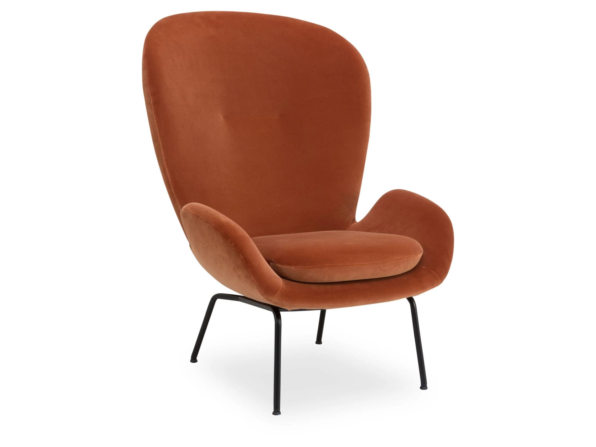 Sessel ROLF BENZ 594 Rot Stoff