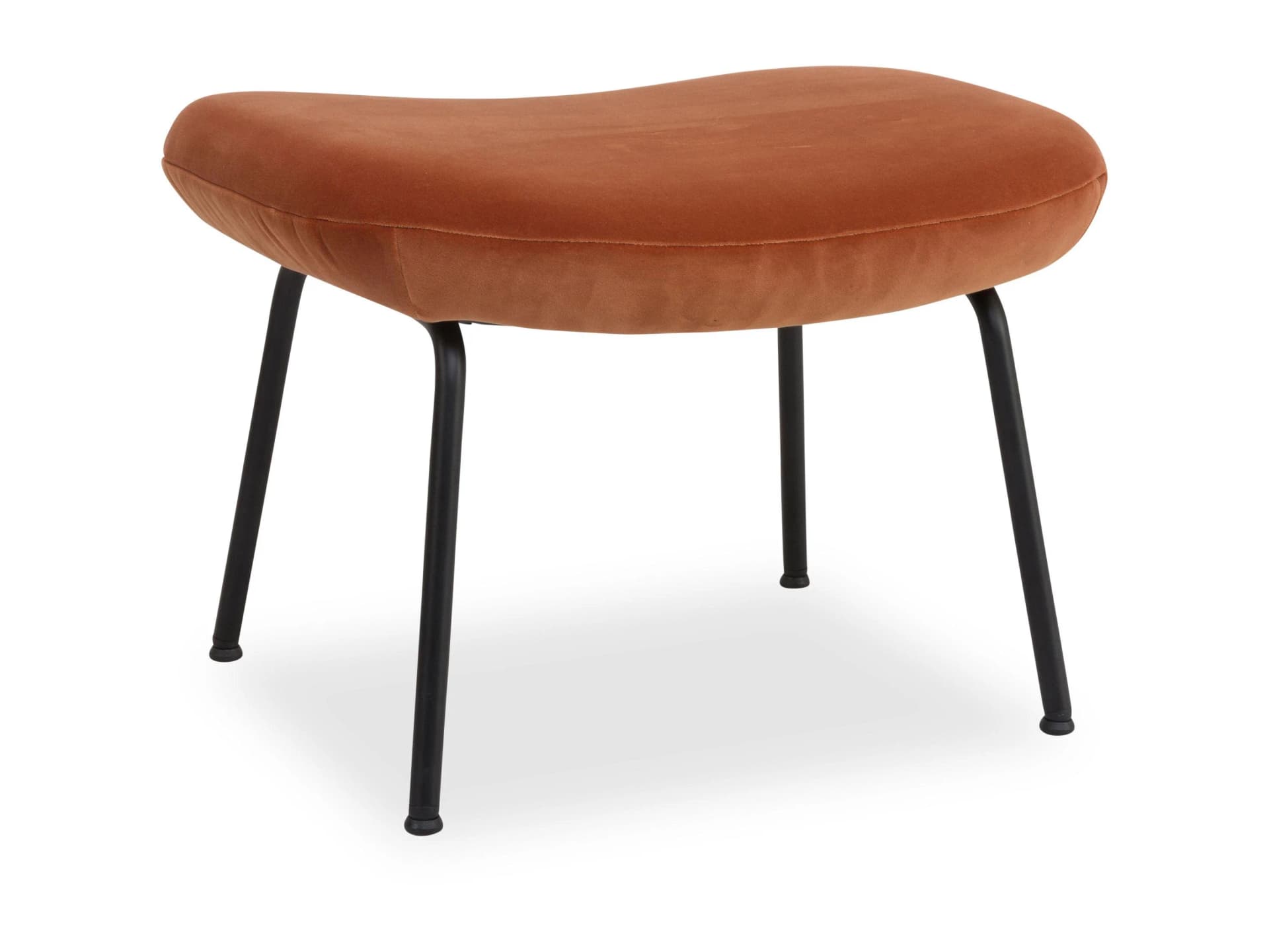 ROLF BENZ Hocker 594 Rot Stoff 100% Baumwolle