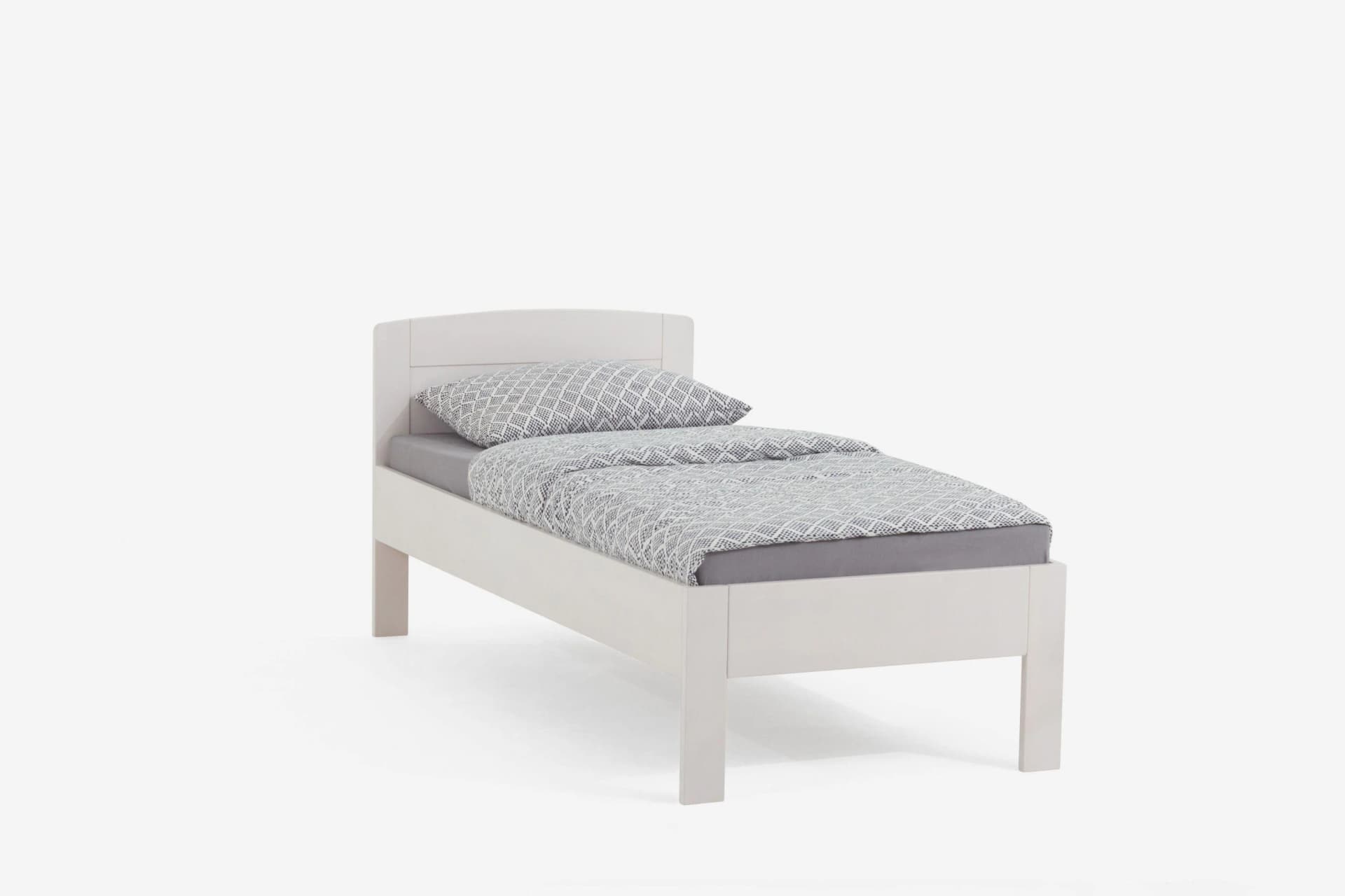 Holzbett Jasmine Massivholz 100x190 cm