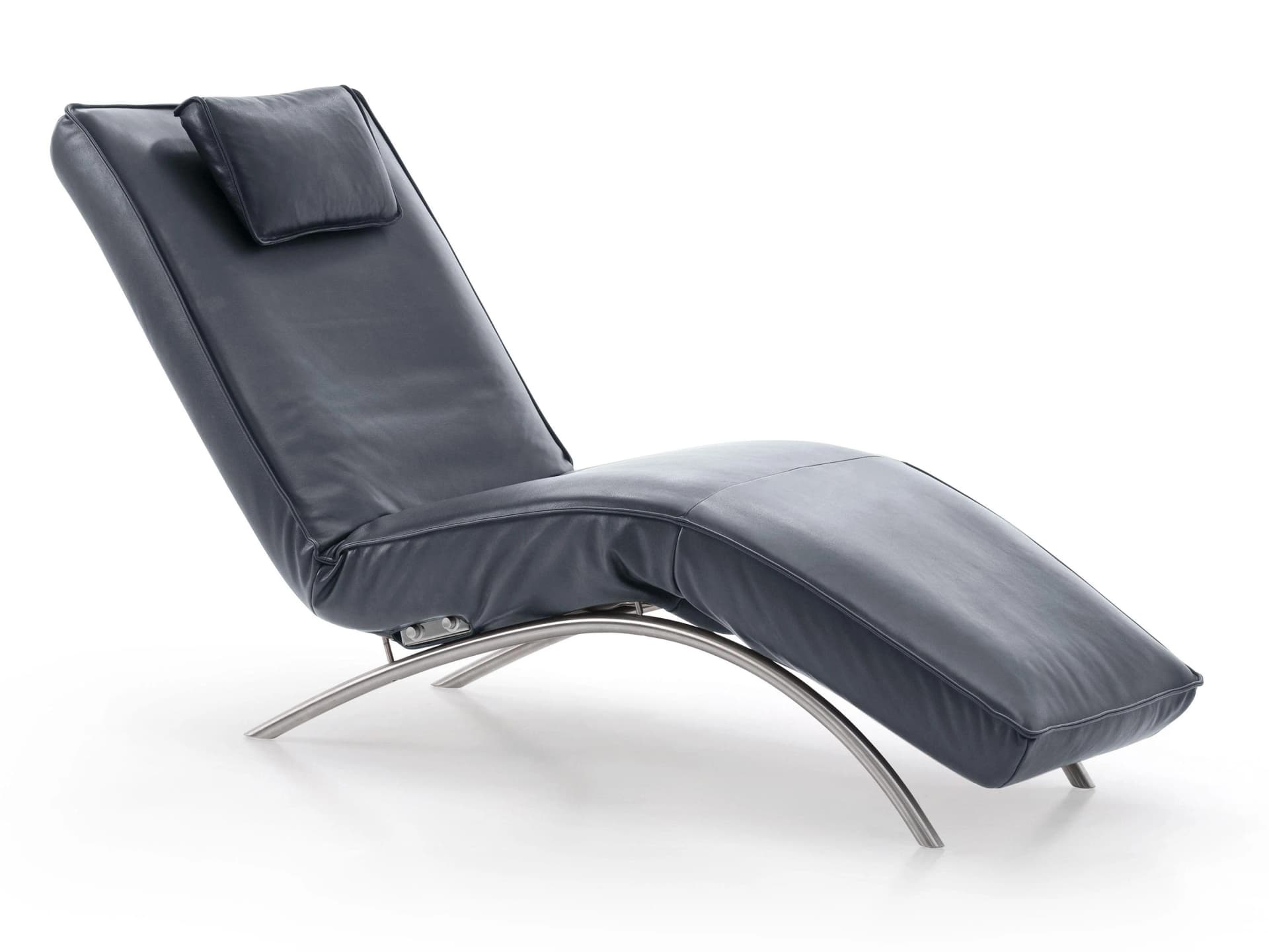 KOINOR Jonas Liege Schwarz Anilinleder Modern