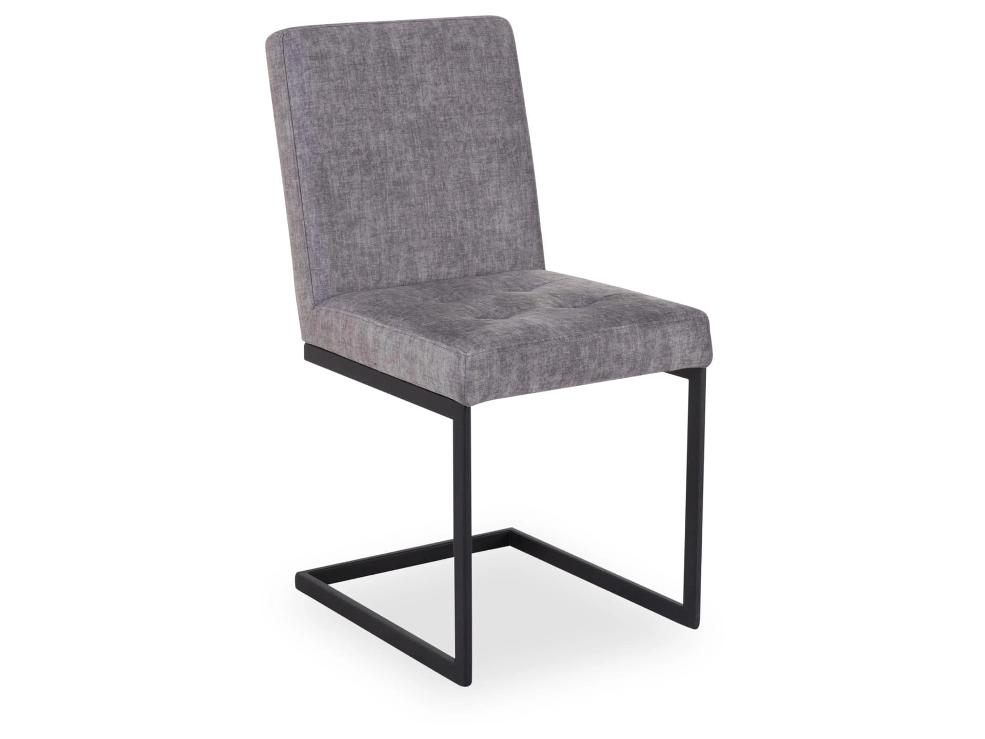 Polsterstuhl Variano LUPO II Schwarz Stoff Modern