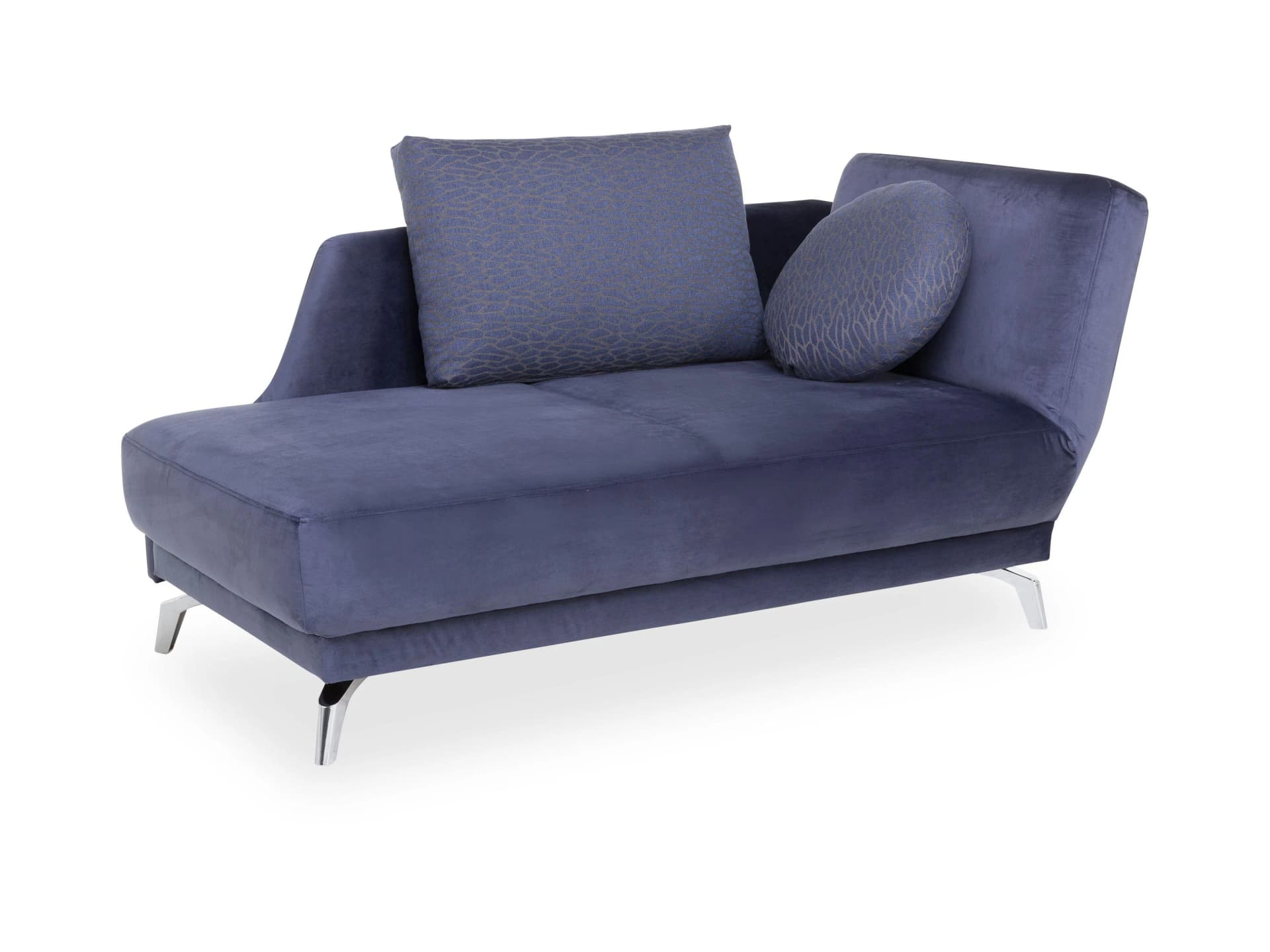 Recamiere Rolf Weber BEBRA Blau/Grau Stoff