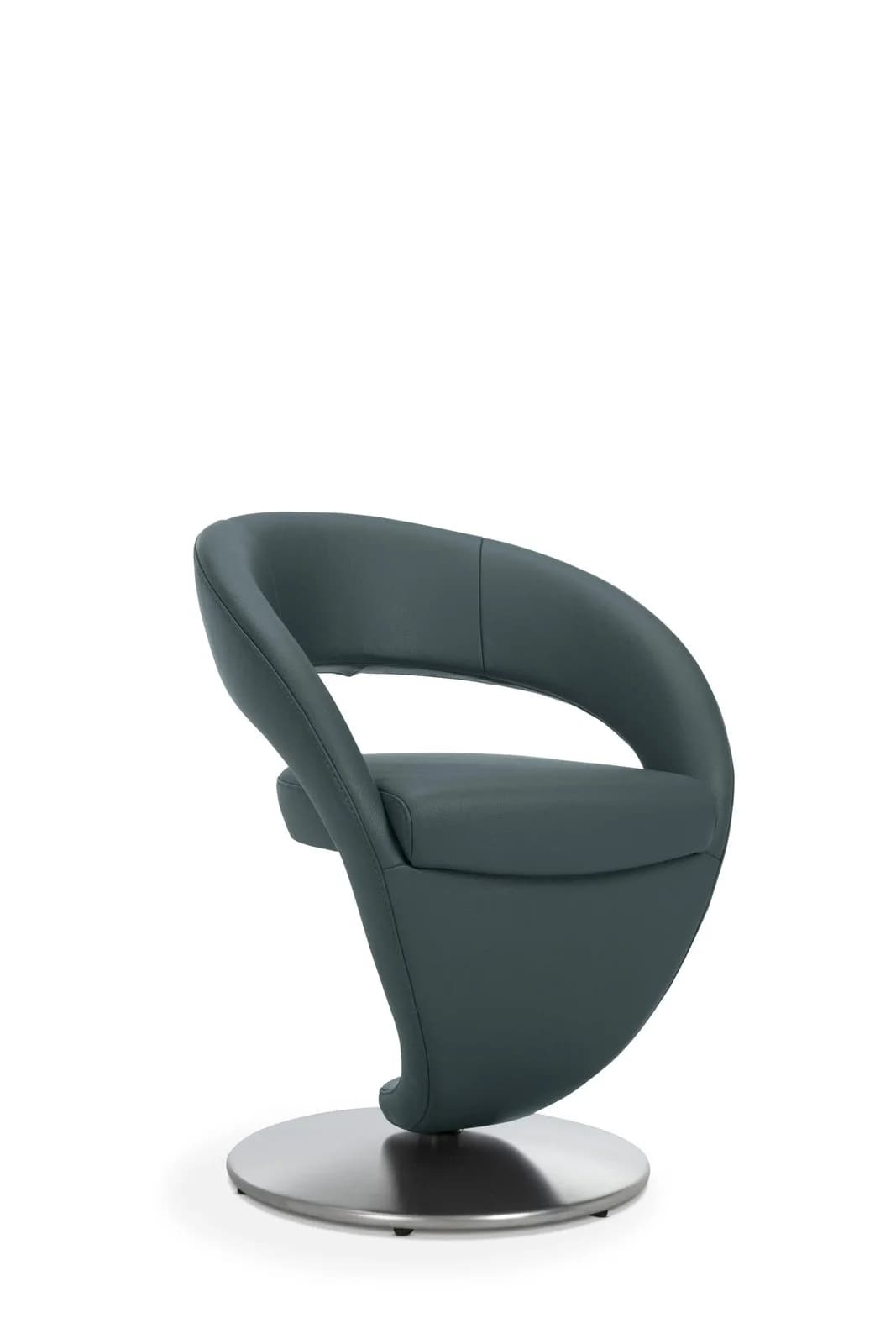 Variano Drehsessel MEDINO Leder Bronco Metallgestell
