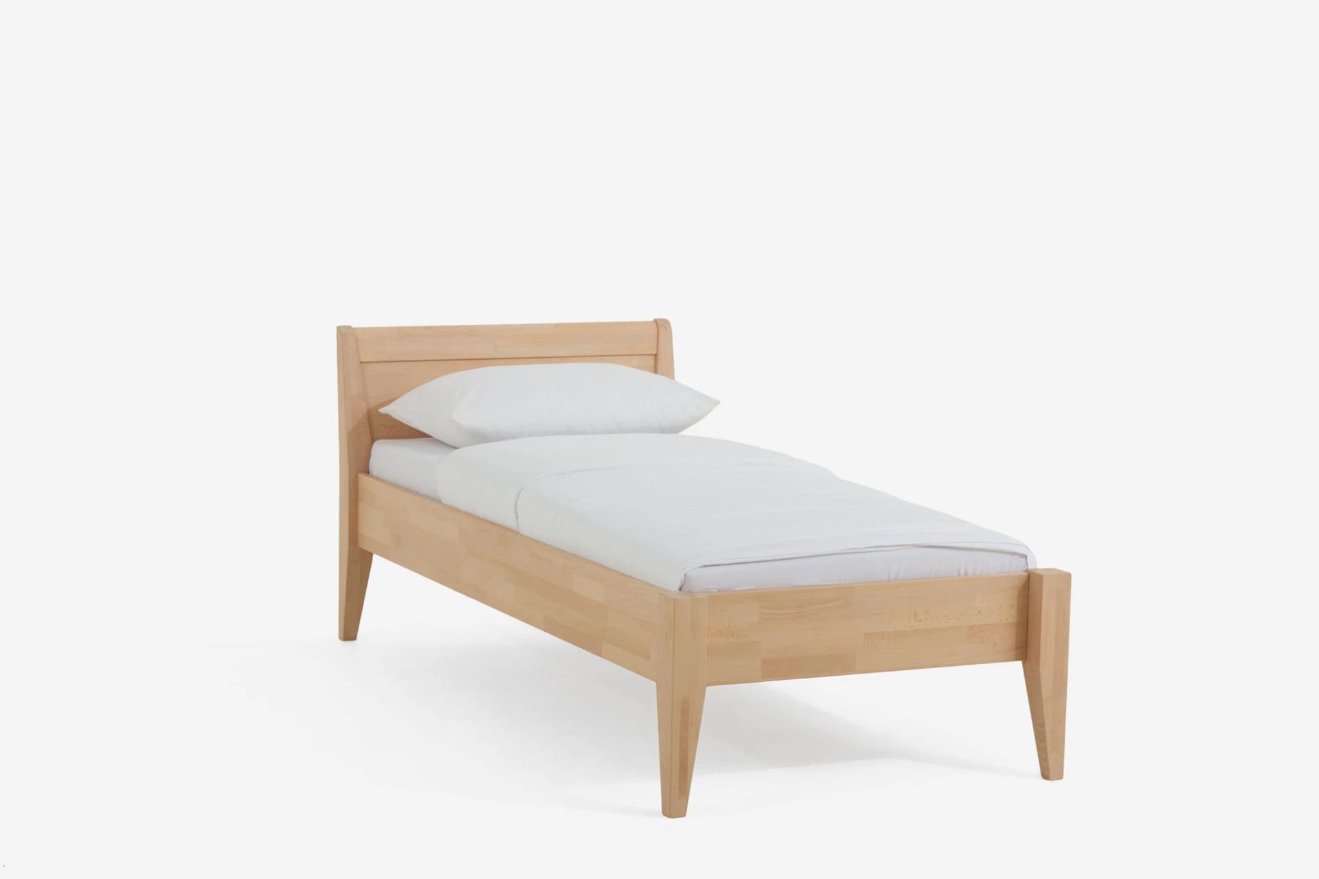Holzbett Jasmine Massivholz 100x190 cm