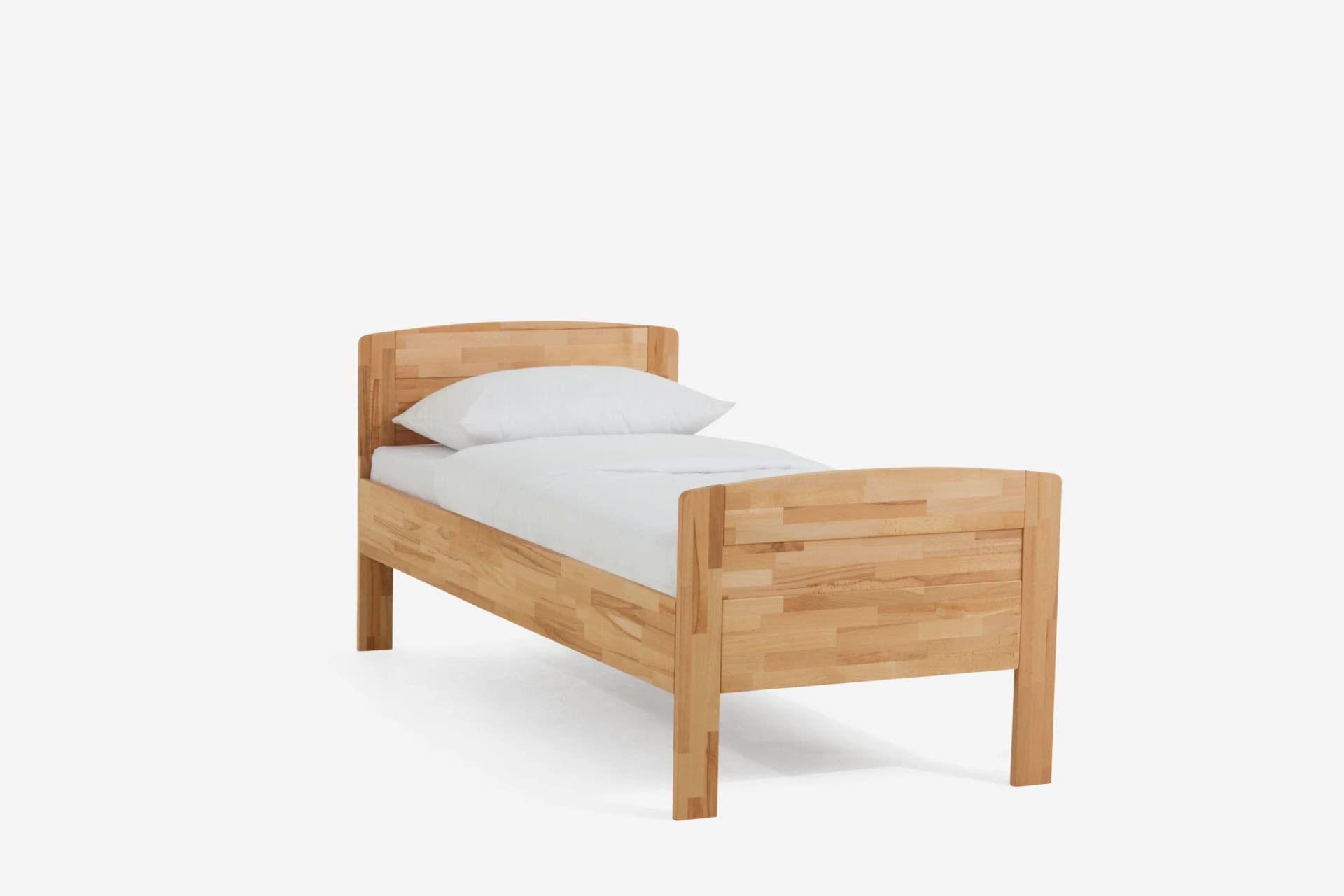 Holzbett Jasmine Massivholz Verstellbar