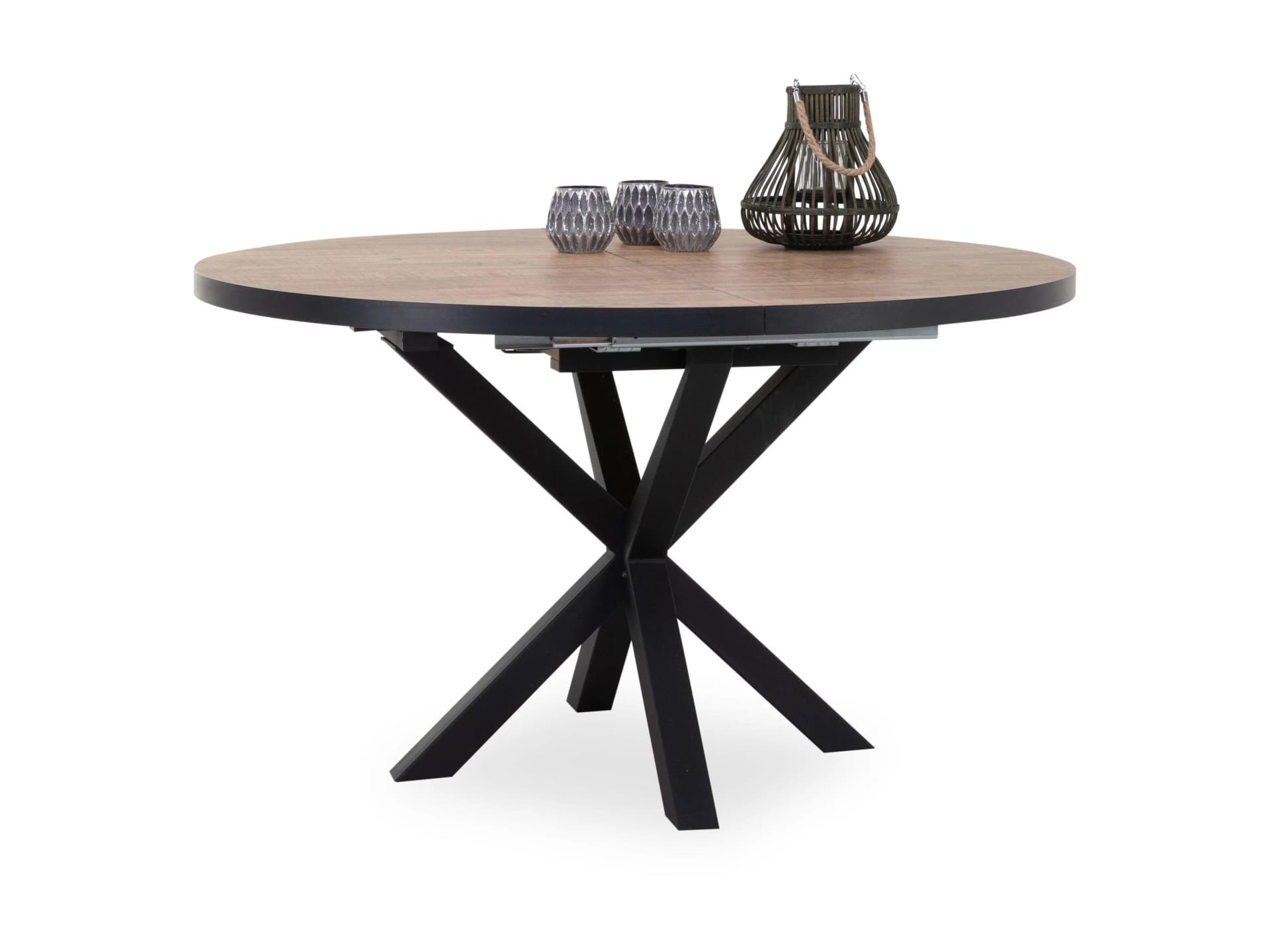 Maxfurn Esstisch Isla Orange Mango Dekor Ausziehbar