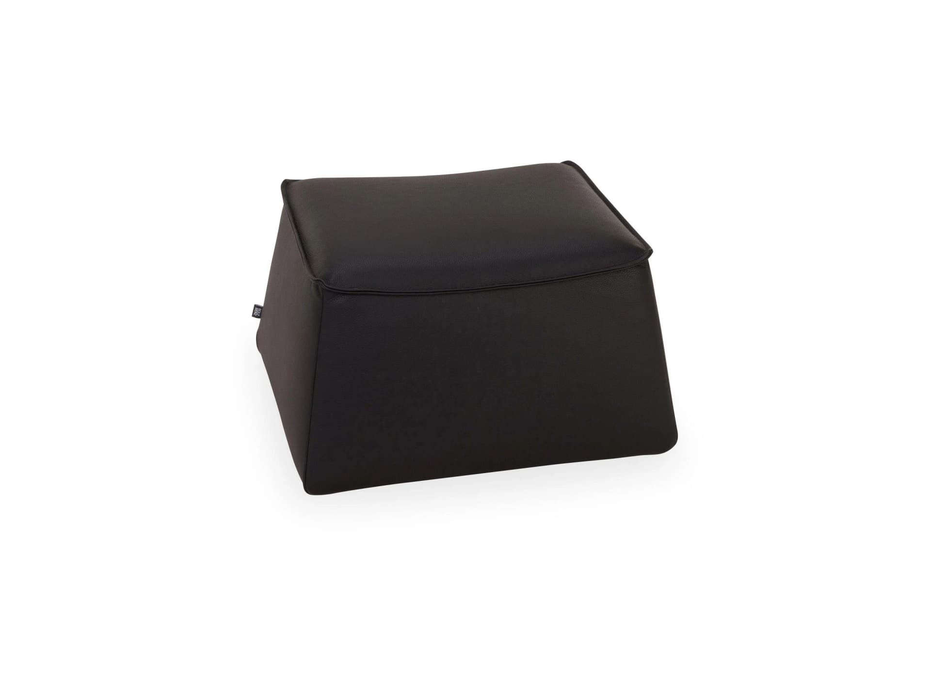 Hocker ROLF BENZ 394 Schwarz Leder