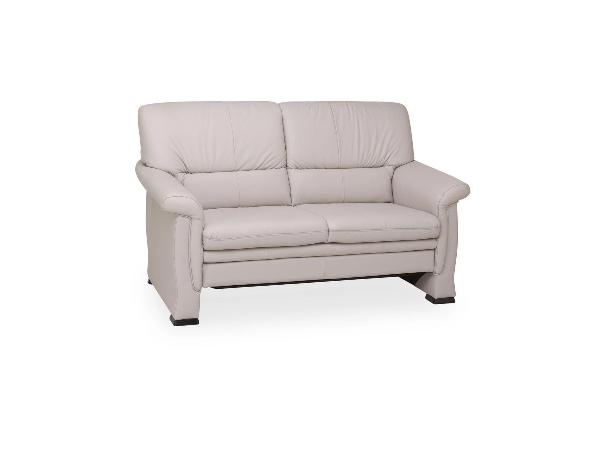 himolla NEUSTADT 2-Sitzer Sofa Blau Echtleder mit Bettkasten