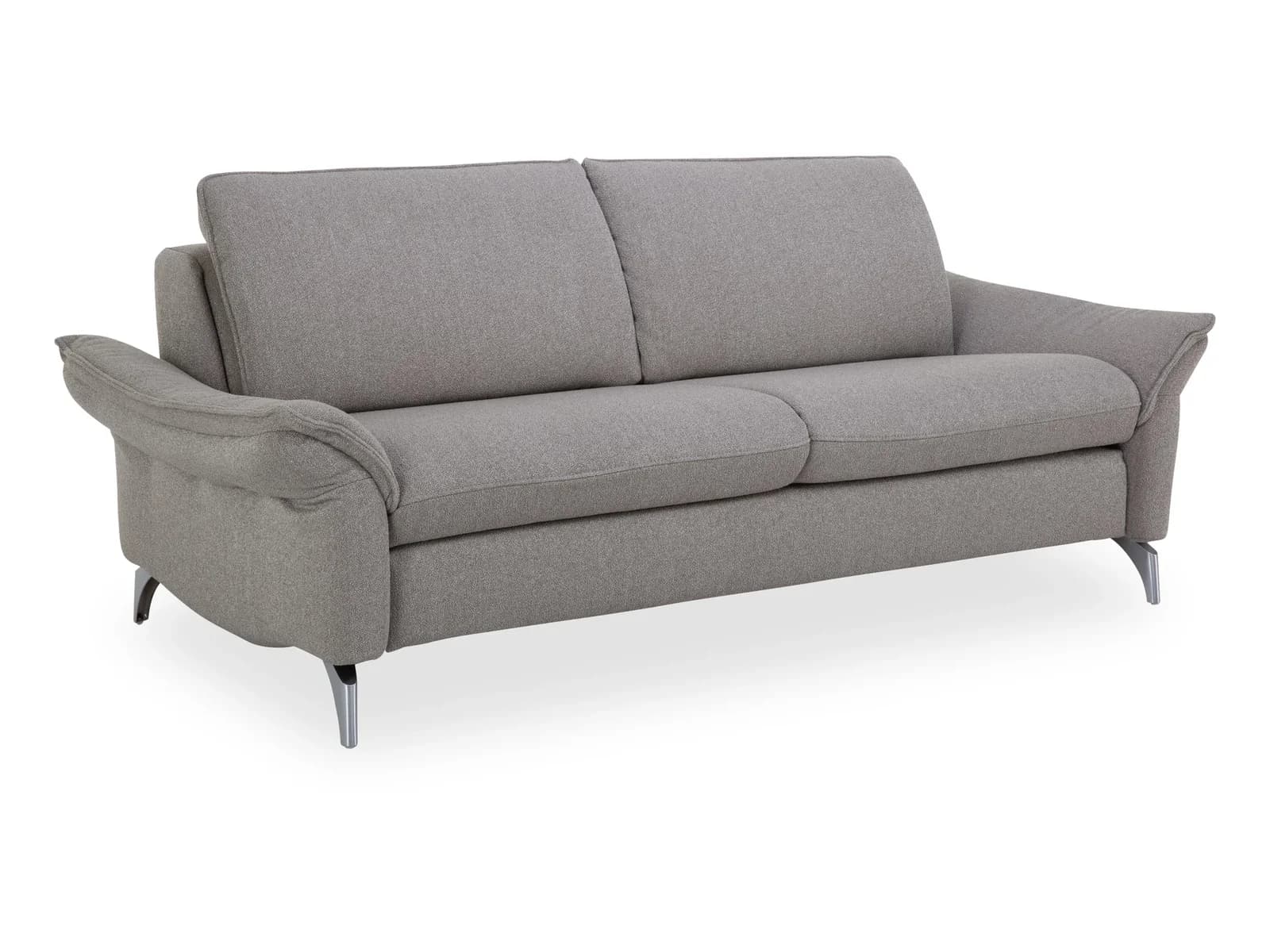 himolla Sofa 2,5 Sitzer NEUMÜNSTER 1 Beige Stoff mit Bettfunktion