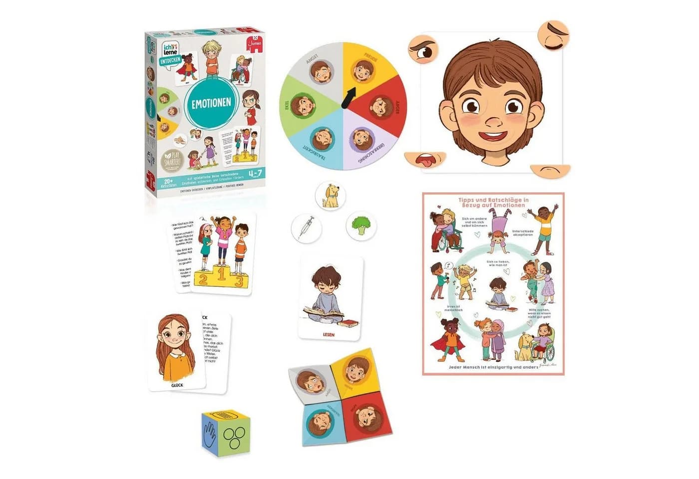 Jumbo Spiele Lernspiel Ich lerne Entdecken - Emotionen