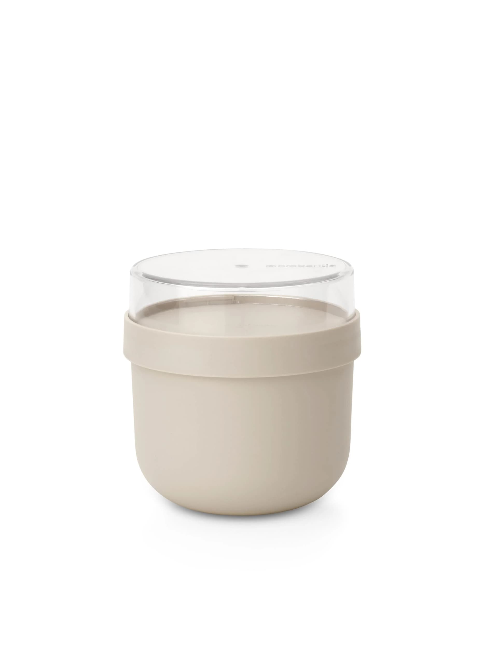 Brabantia Frühstücksschale MAKE & TAKE Beige Transparent