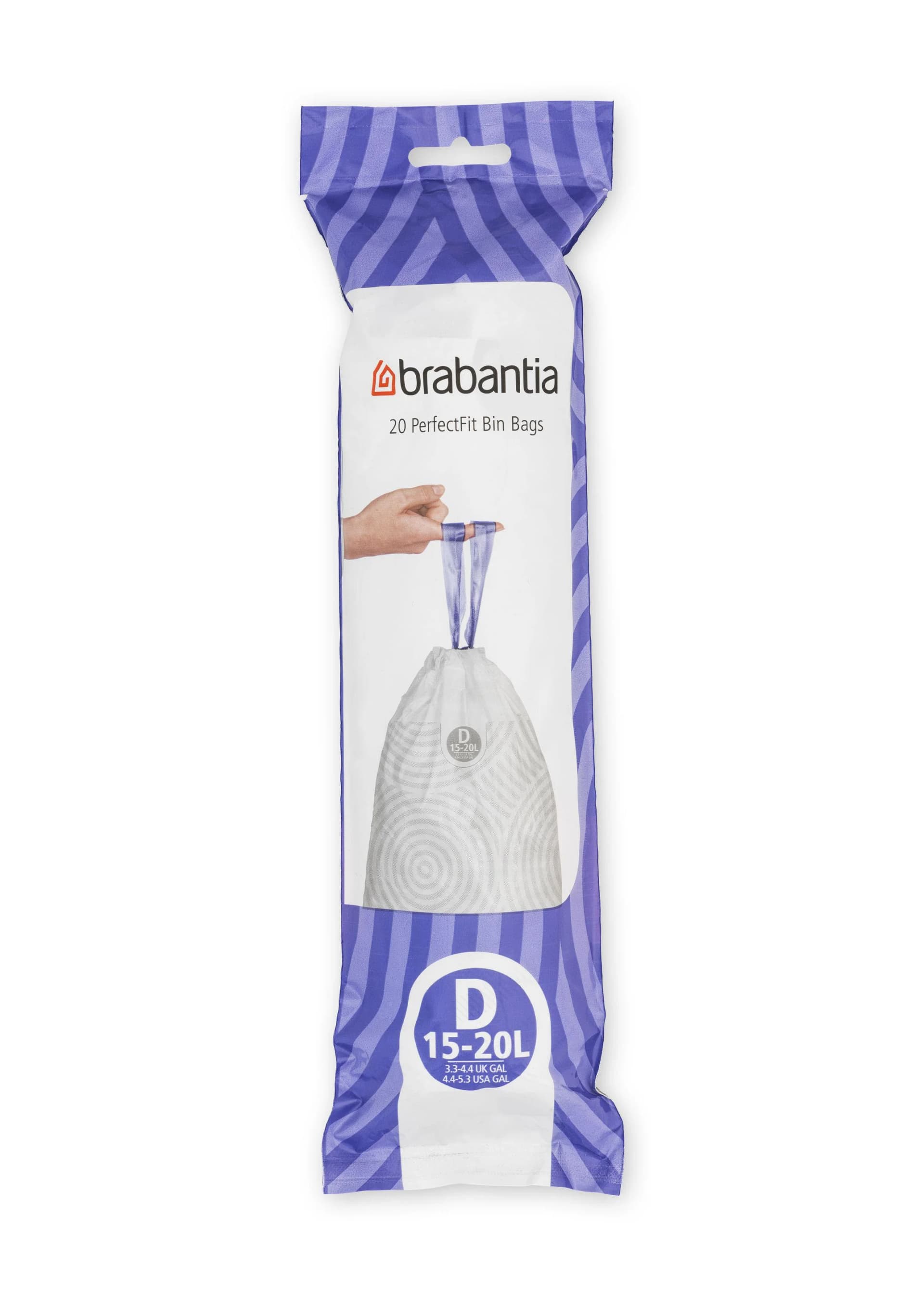 Müllbeutel PERFECT FIT 15-20 Liter 20er Rolle