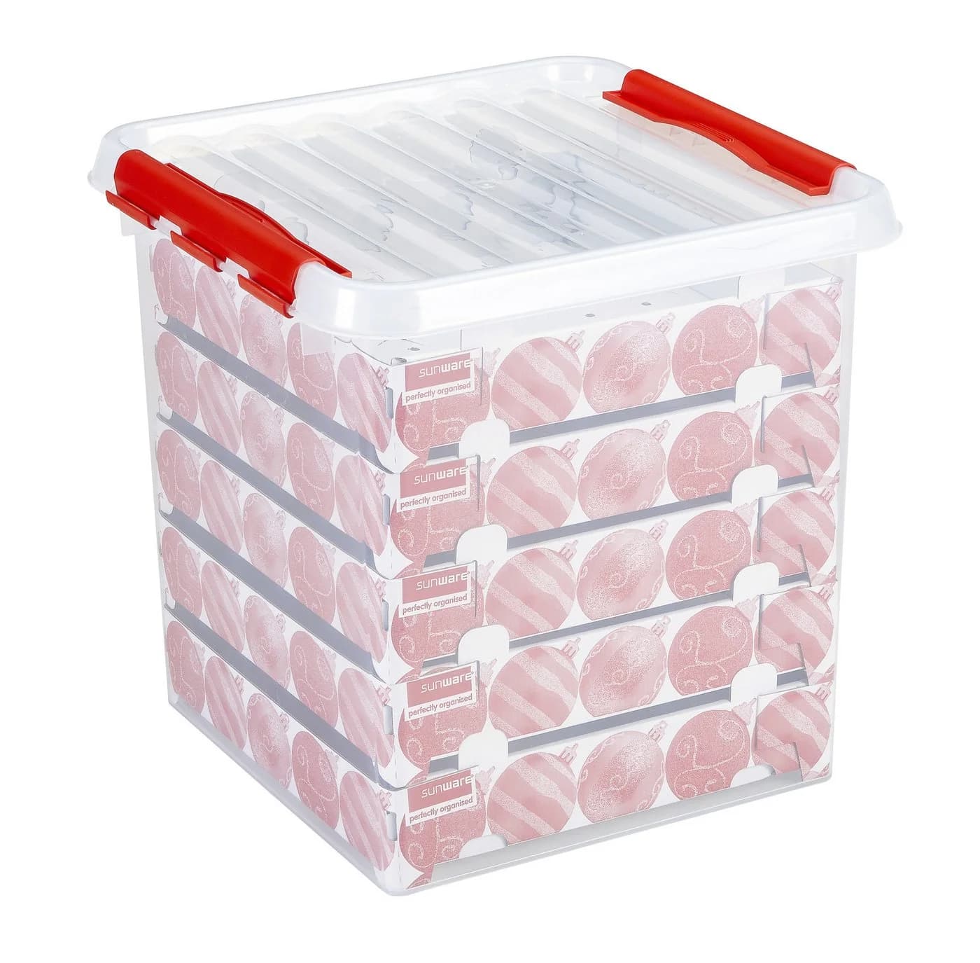 Sunware Aufbewahrungsbox Q-line Weihnachtsbox 38 L Kunststoff