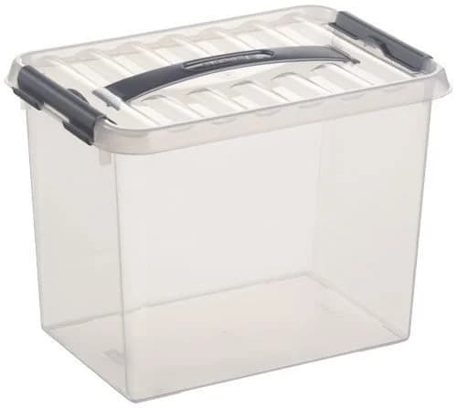 Sunware Aufbewahrungsbox Q-Line Transparent mit Clip-Verschluss