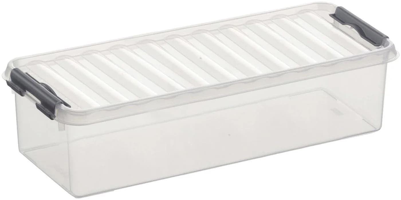 Sunware Aufbewahrungsbox Q-Line mit Deckel Transparent