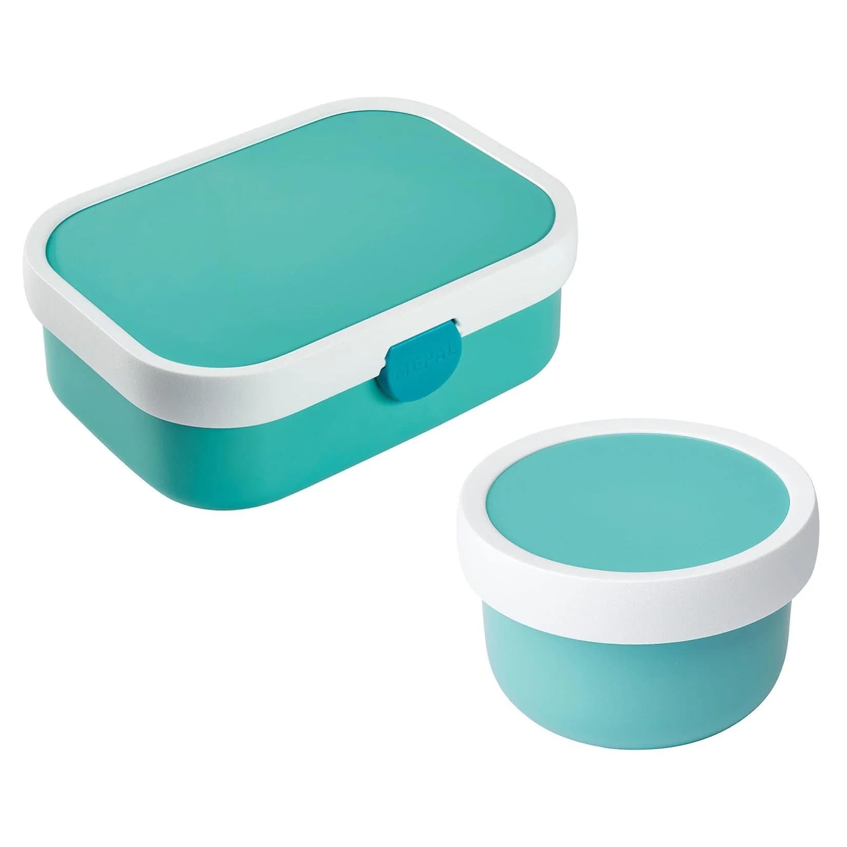 Mepal Campus Bento- und Obstbox Set Türkis 2-teilig