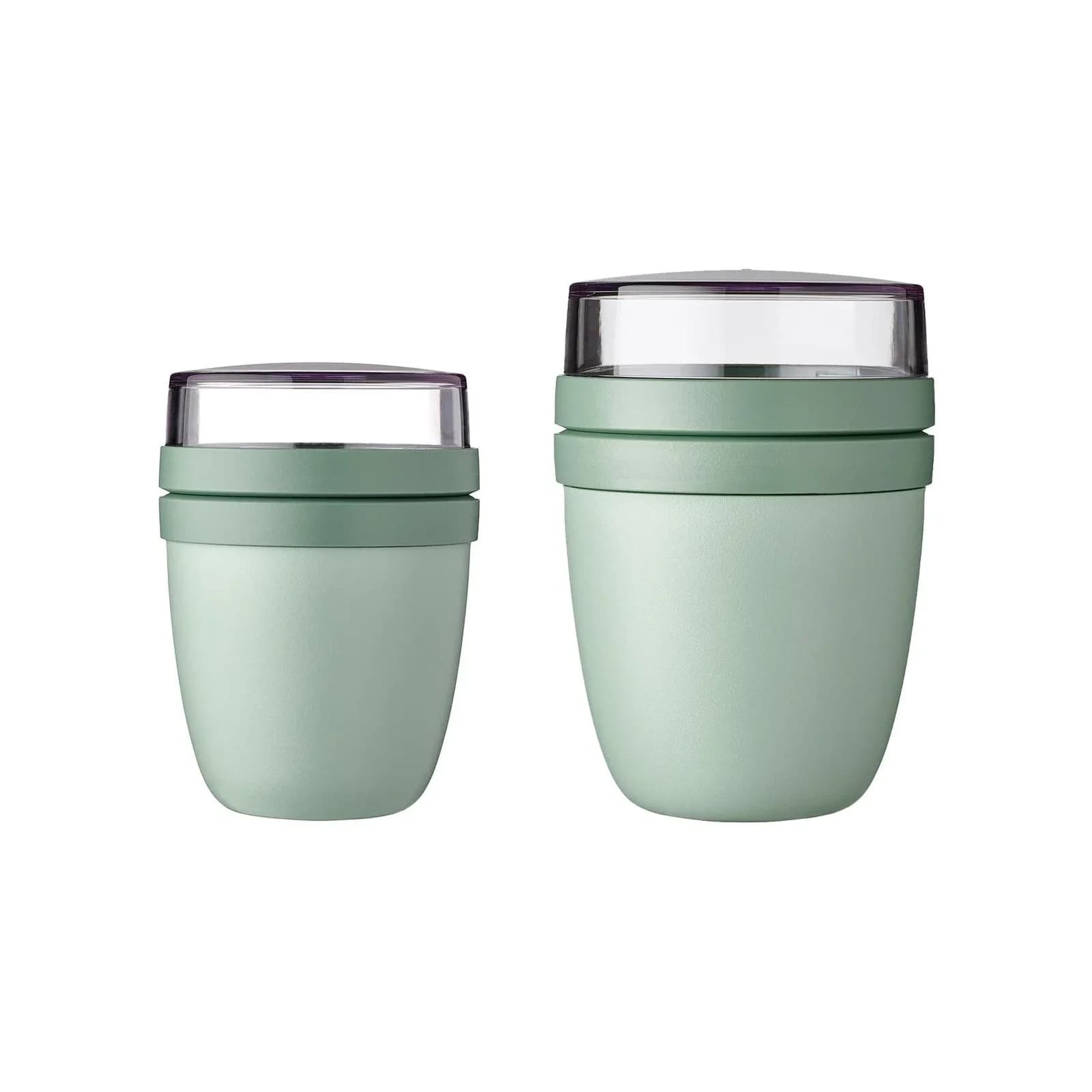 Mepal Lunchpot mini + regular Ellipse 2er Set - Modernes Lunchbox-Set