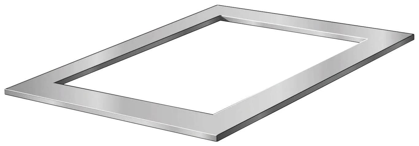 Brunnenumrandung UBBINK Quadra Silber Edelstahl