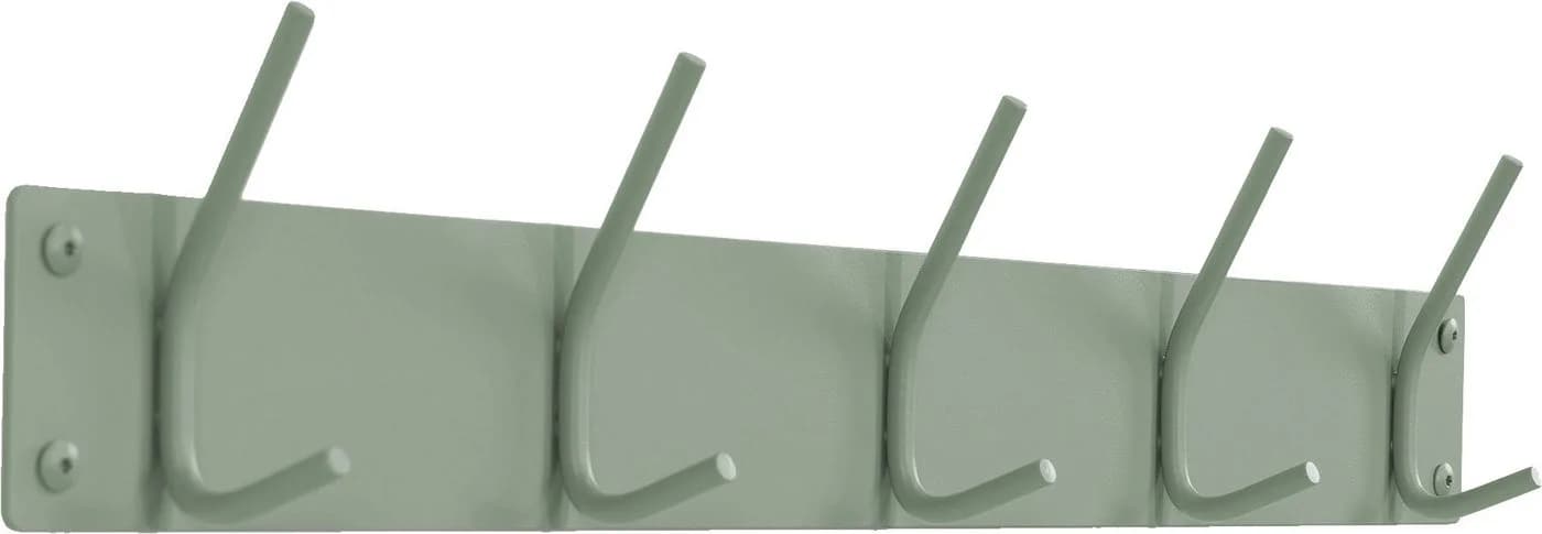 Garderobenhaken SPINDER DESIGN "FUSION 5" Dusty Green Wandgarderobe