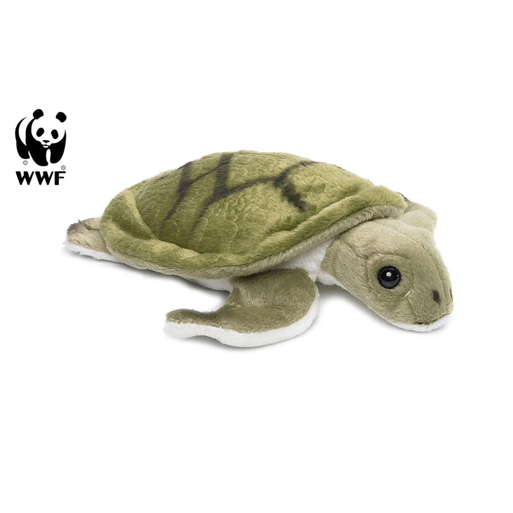 WWF Plüschtier Meeresschildkröte 18cm lebensecht
