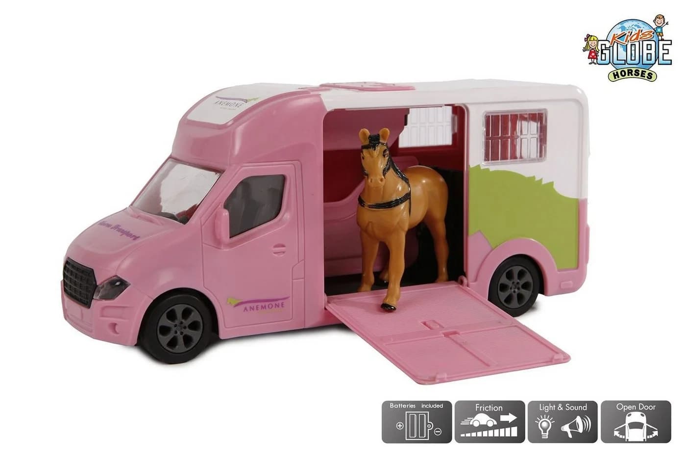 Toys Amsterdam Spiel Anemone Pferdetransporter mit Licht und Sound