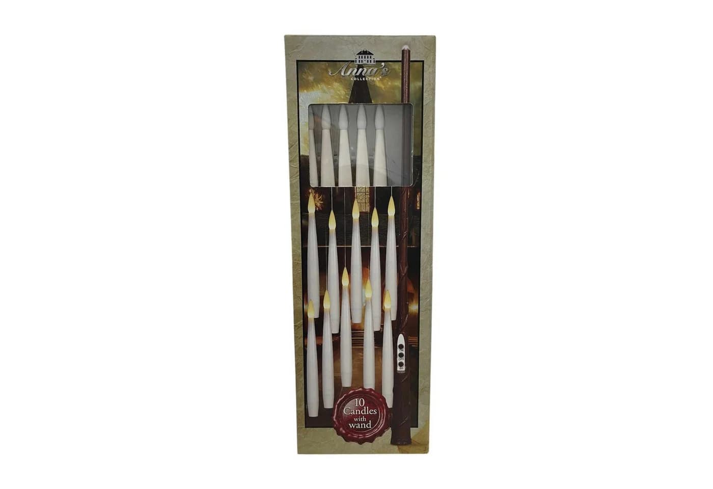 Coen Bakker Deco BV LED-Kerzen Set 11-tlg Weiss mit Fernbedienung