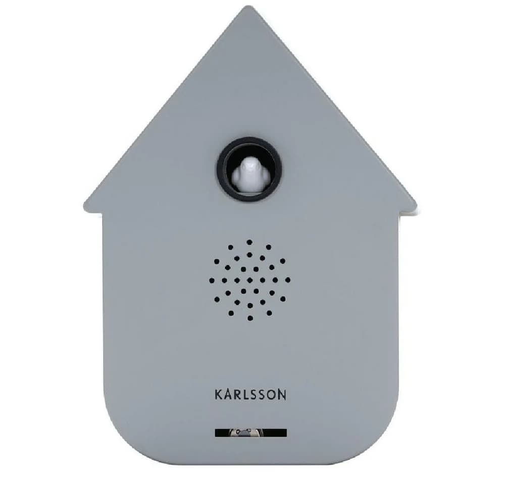 Karlsson Dekofigur Soundbox Grau mit Bewegungsmelder