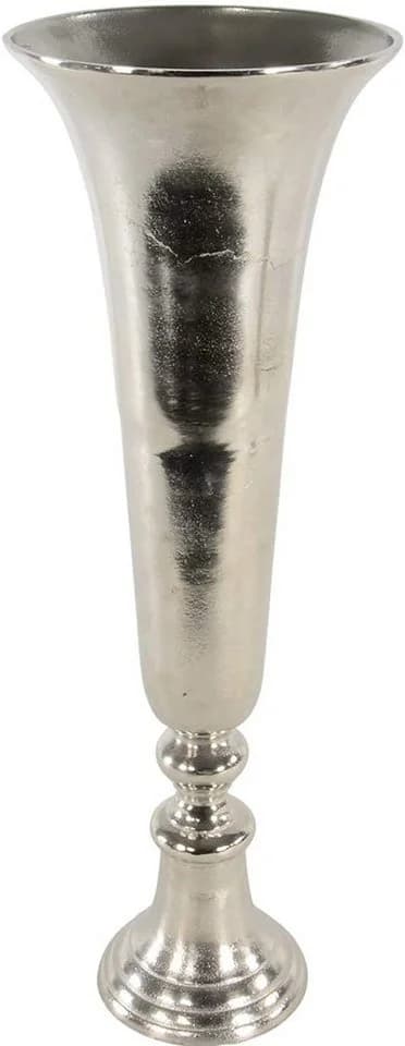 Lesli Living Deko Vase Brush Silber Aluminium