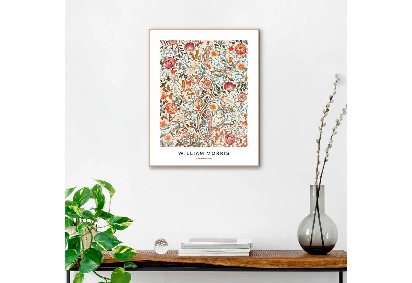 REINDERS Bild mit Rahmen Fantasy Art Bunt William Morris