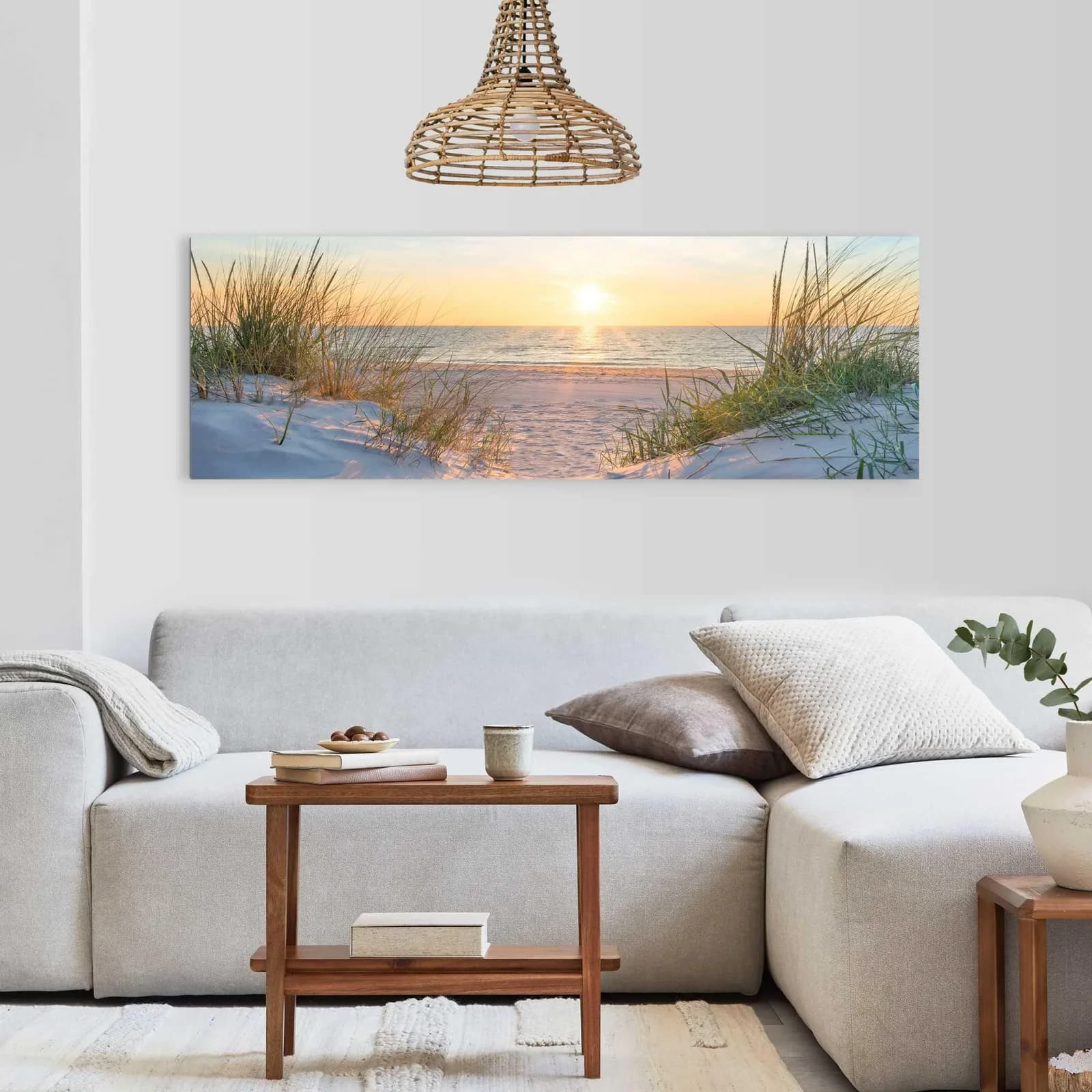 Deco-Panel REINDERS Golden Hour Beige Wandbild