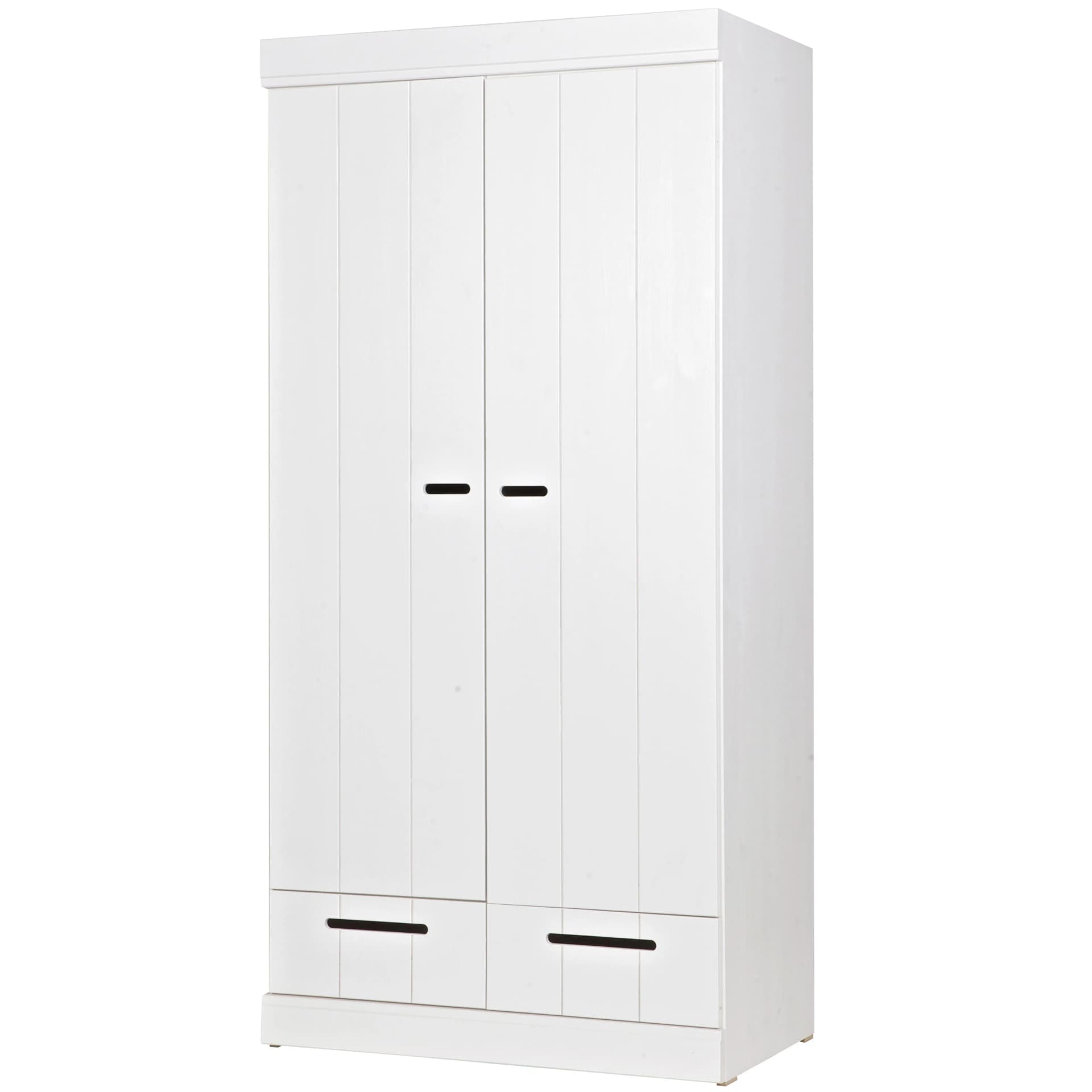 Tchibo Streifentürschrank Connect Weiß Kiefer