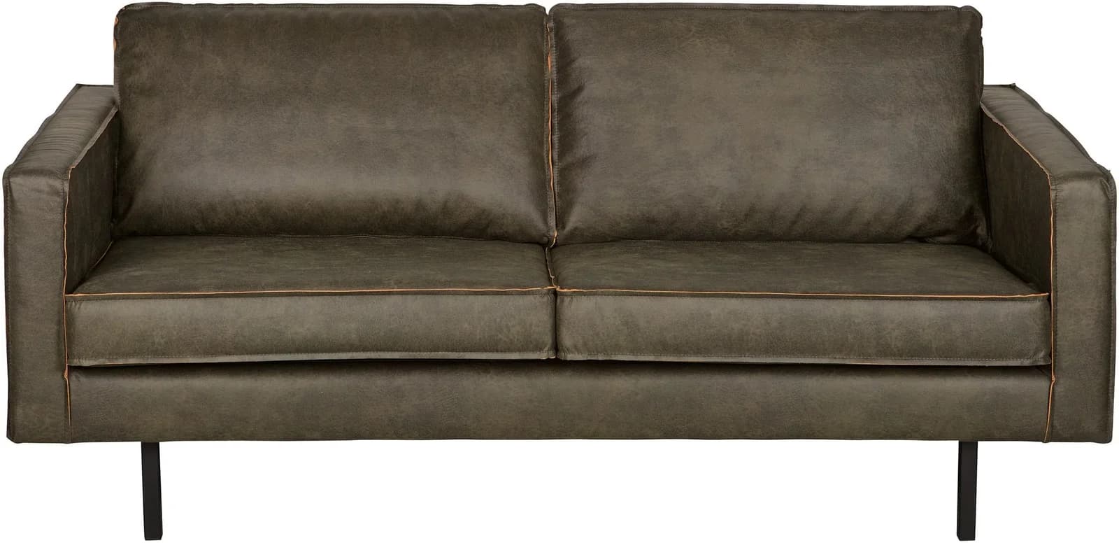 WOOOD Rodeo 2,5-Sitzer Sofa Dunkelgrün Modern