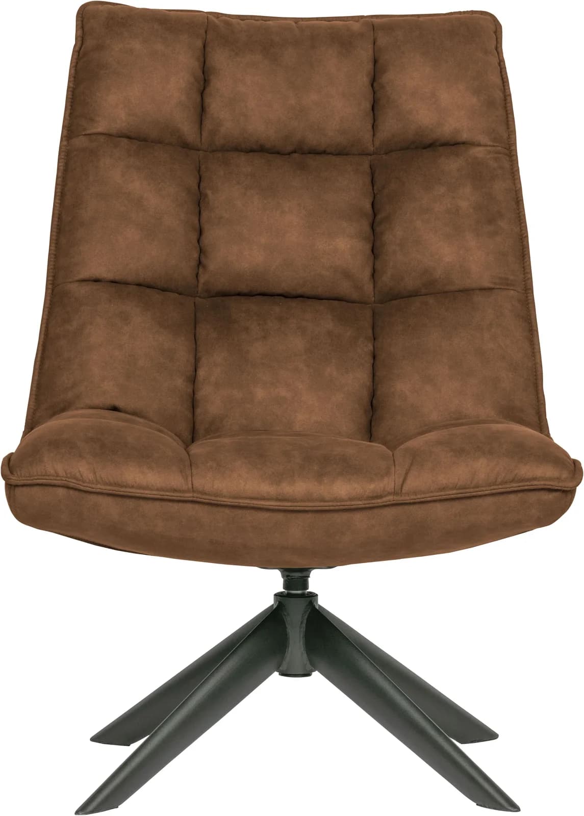 WOOOD Drehsessel Jouke Kunstleder Cognac