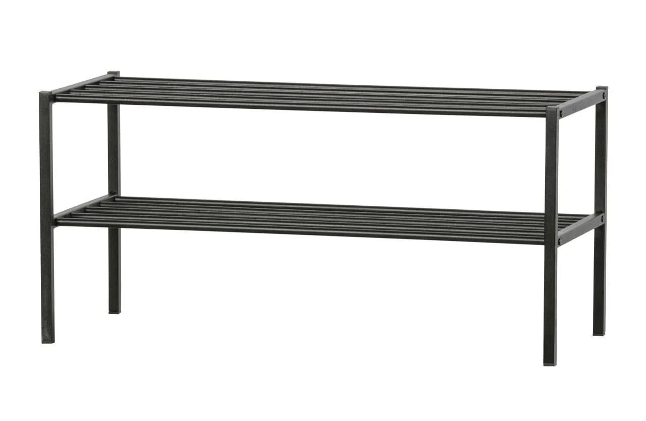 Tchibo - Woood Schuhregal Ferro Schwarz Metall