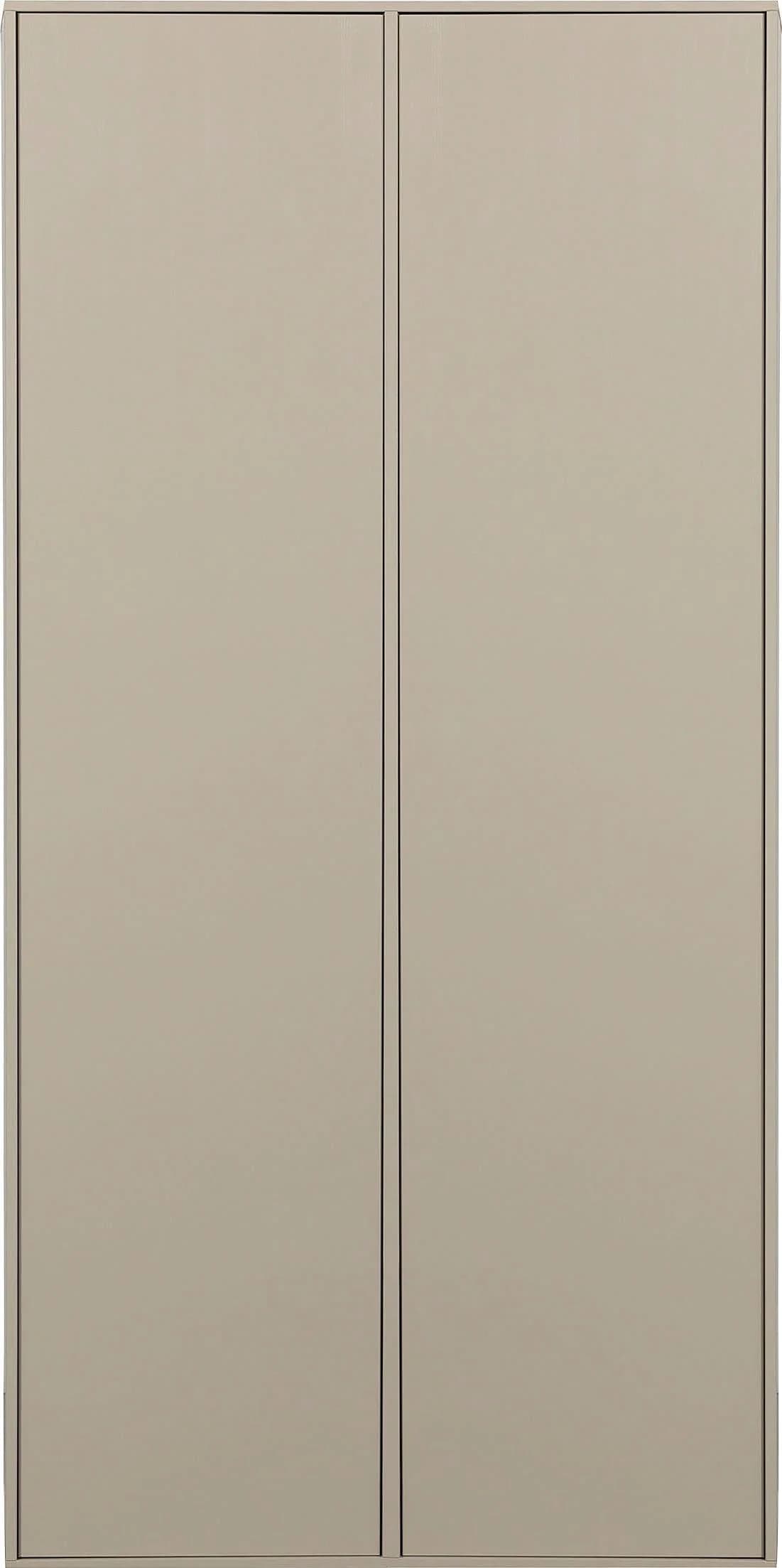 Woood Daily Garderobenschrank Beige Push-to-Open FSC-zertifiziert