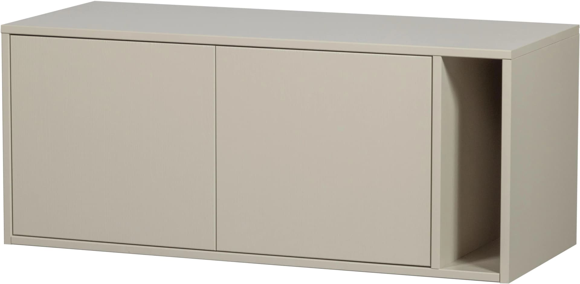 WOOOD Settle Down TV-Schrank/Bank aus FSC-Kiefer, grau
