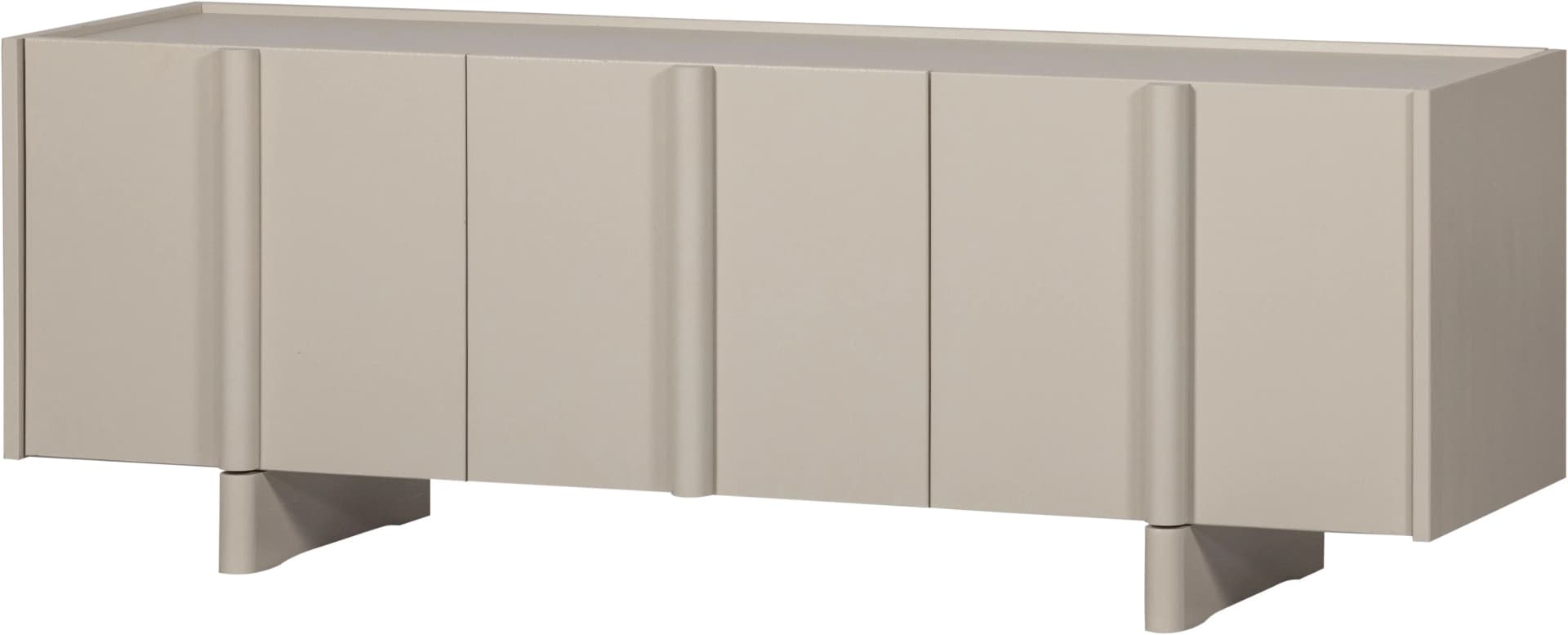 WOOOD Nook Lowboard TV-Kommode 152 cm Skandinavisches Design FSC Holz