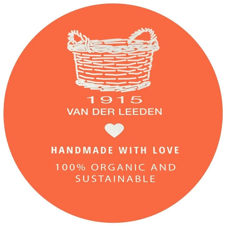 Van der Leeden Rattan Weidenkorb Braun mit Innenfolie